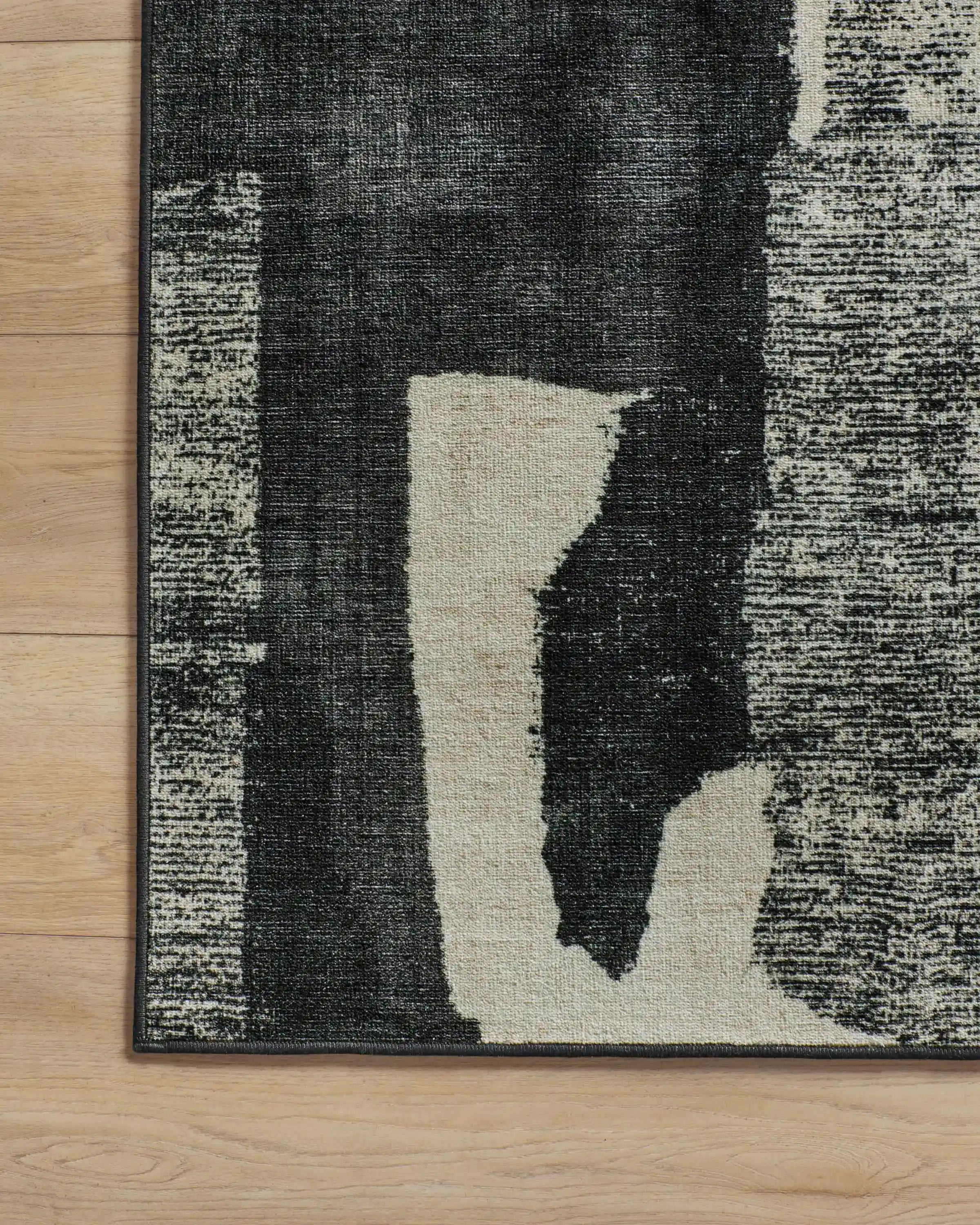 Riven Charcoal & Cream Rug