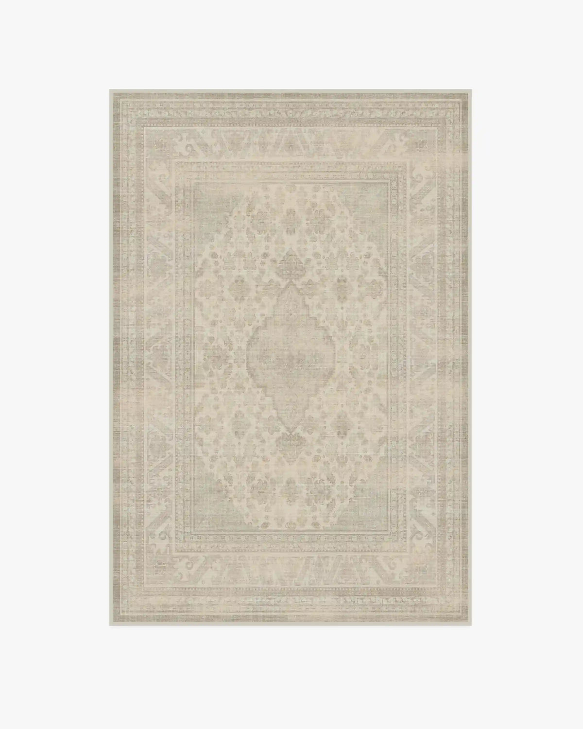Rowan Soft Grey & Ivory Rug