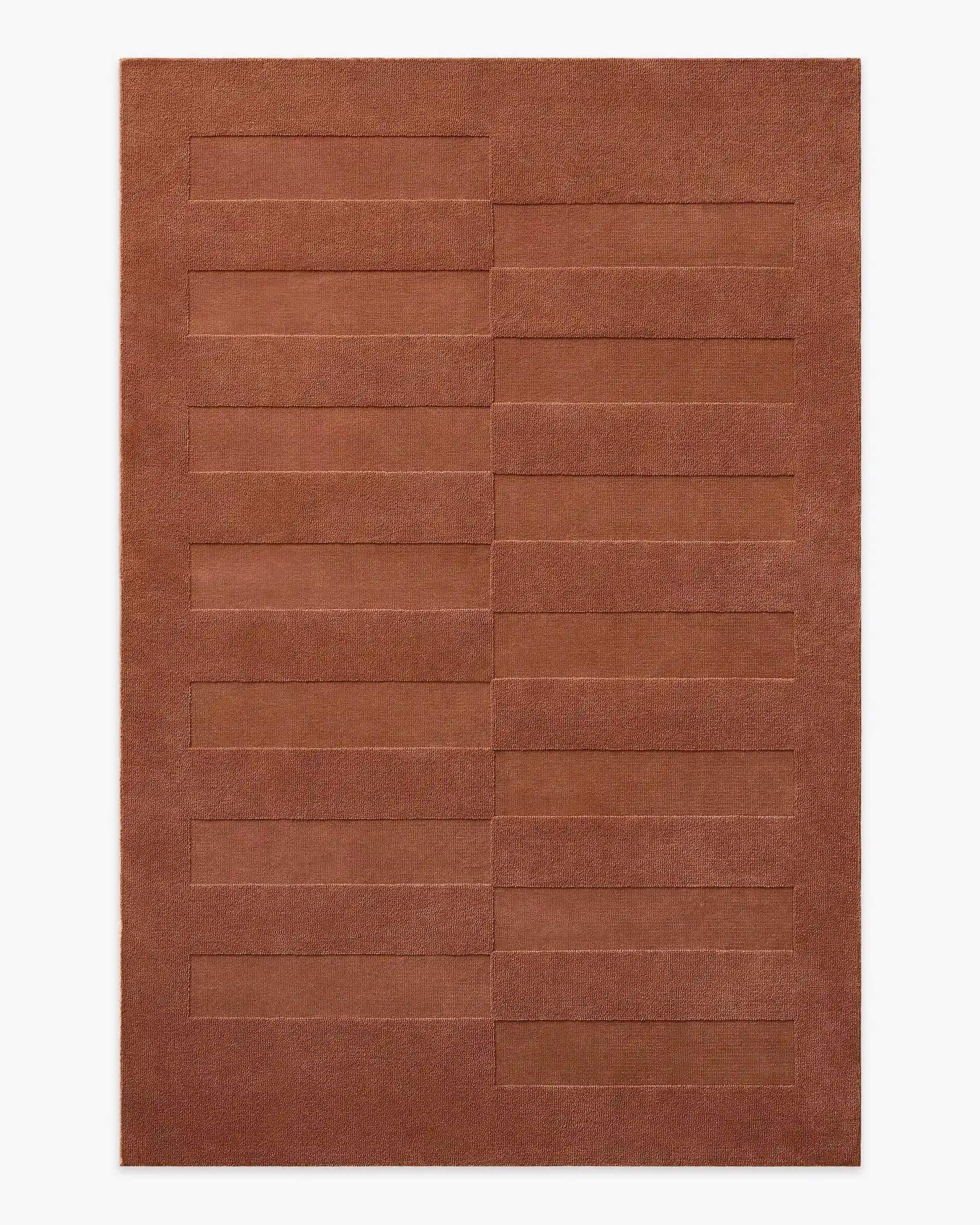 Ryder Terracotta Plush Rug