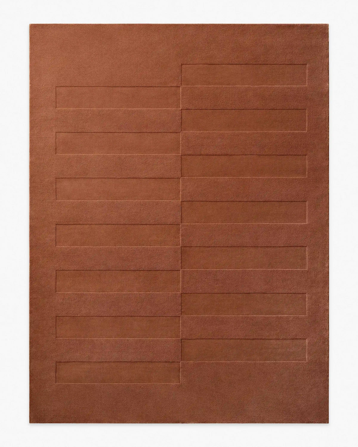 Ryder Terracotta Plush Rug