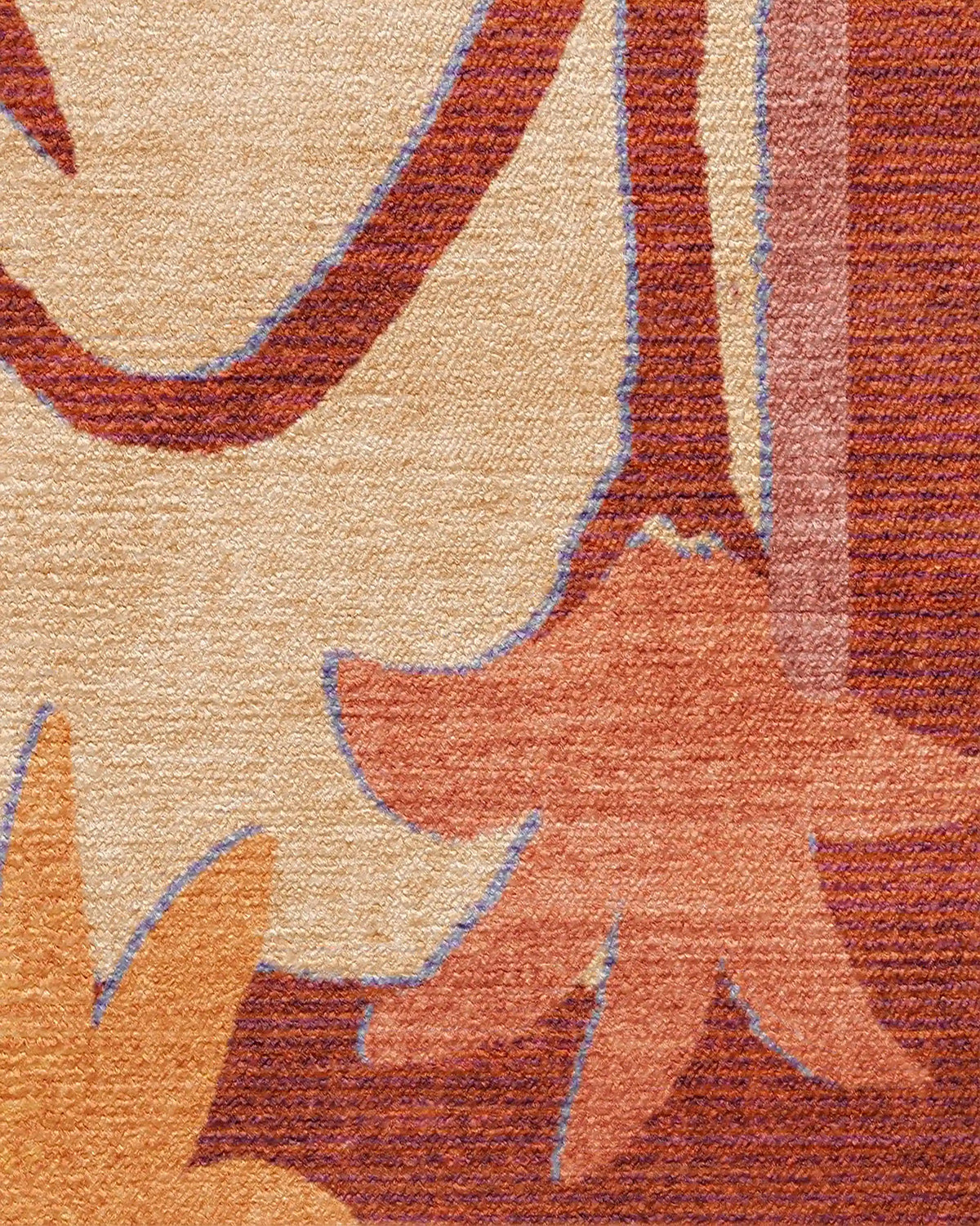 Sabal Cream & Sunset Rug by Jungalow