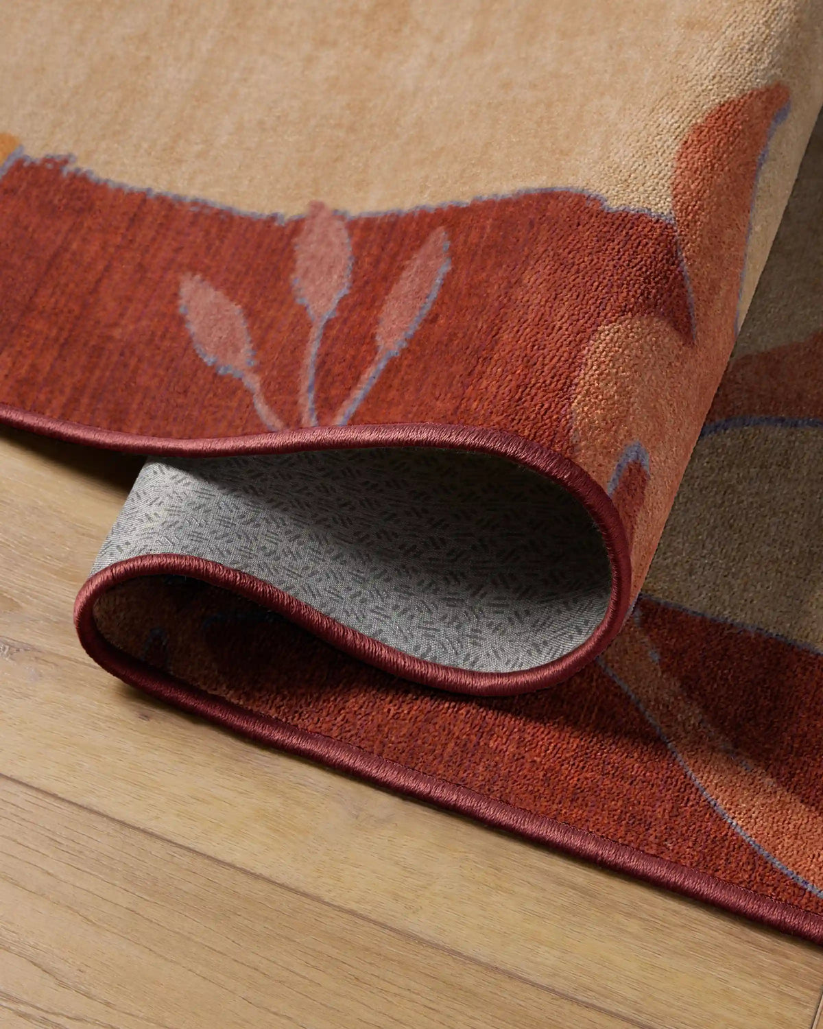 Sabal Cream & Sunset Rug by Jungalow