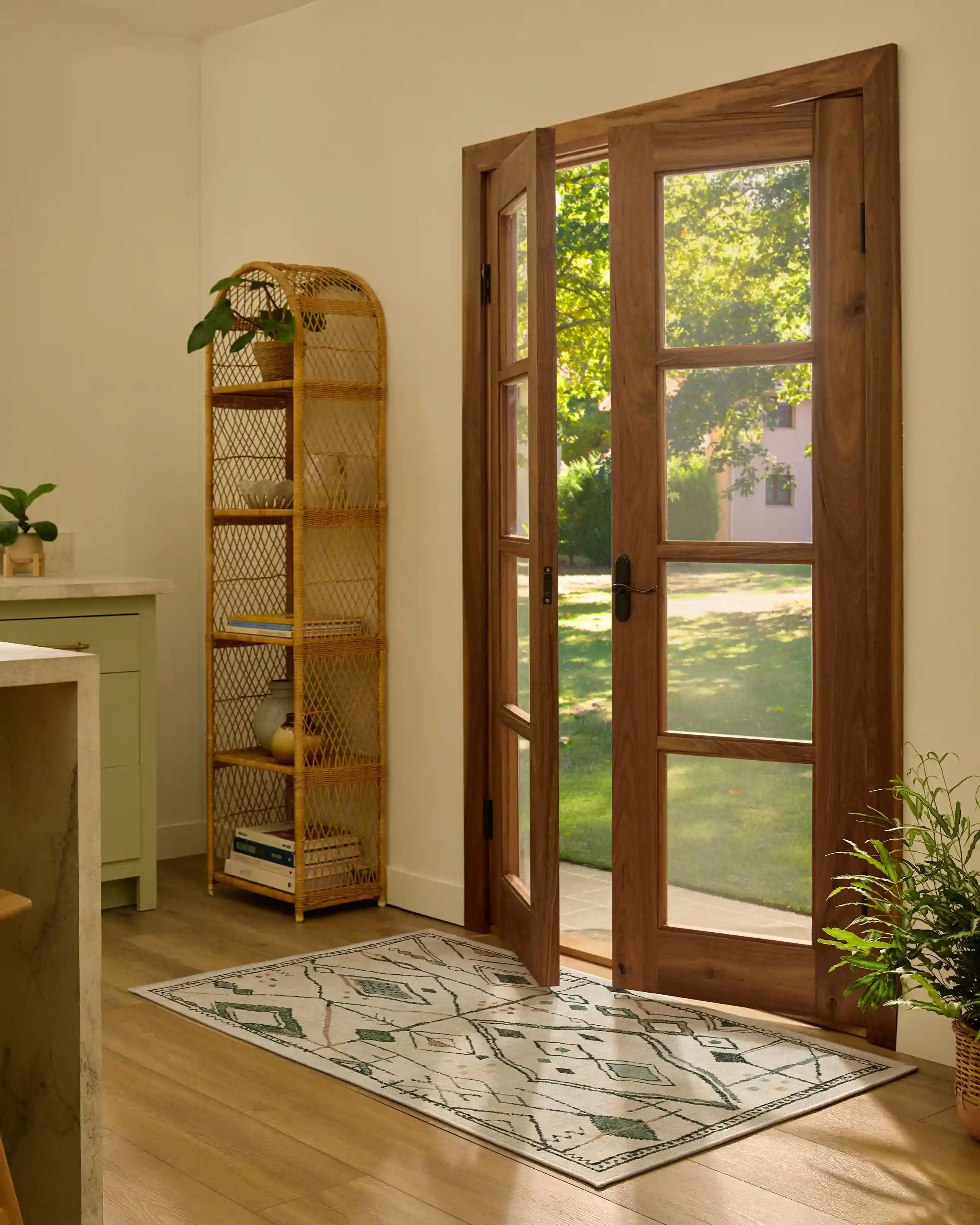 Saguaro Trail Cream & Sage Rug
