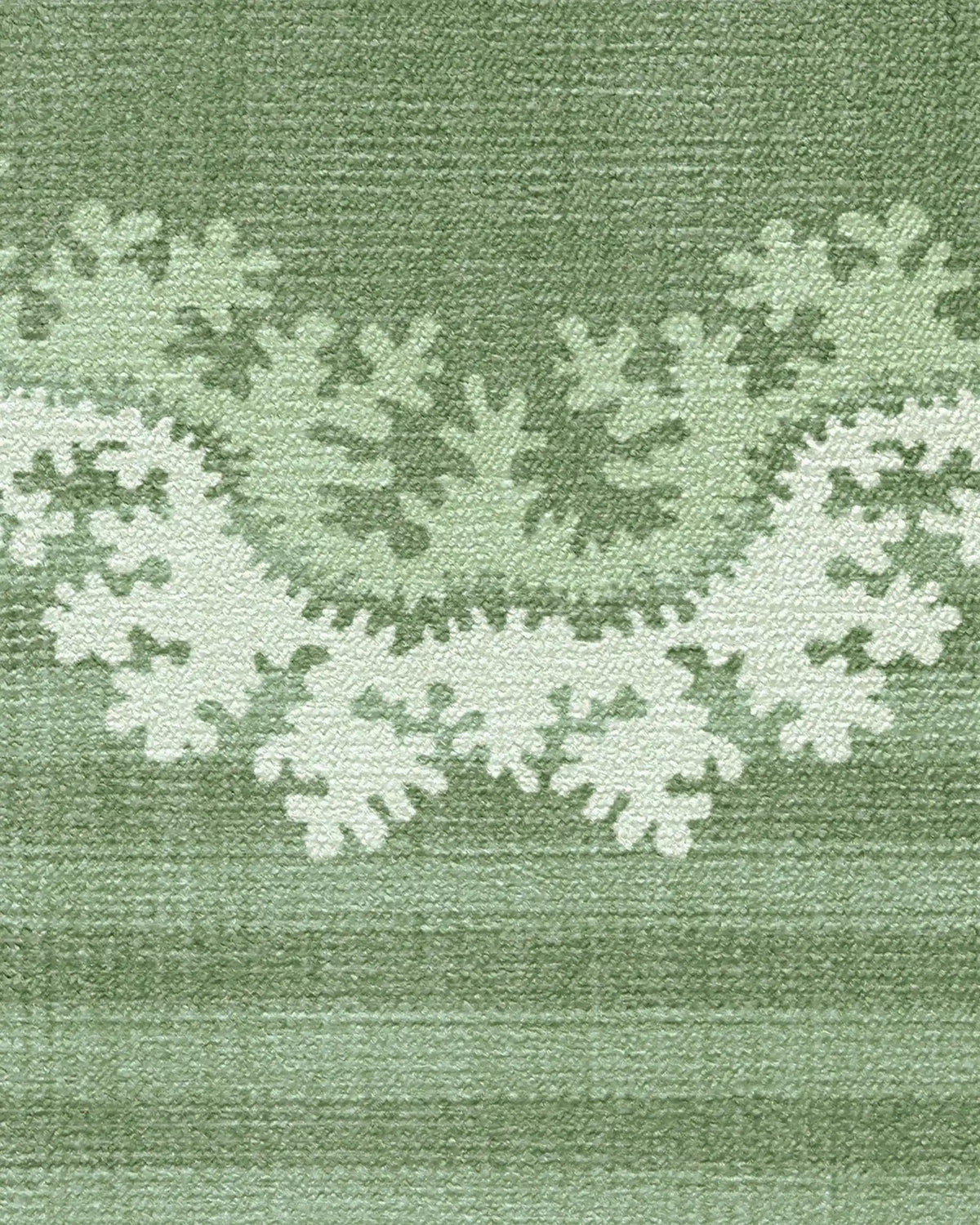 Oxbow Botanical Green Rug by Sanderson