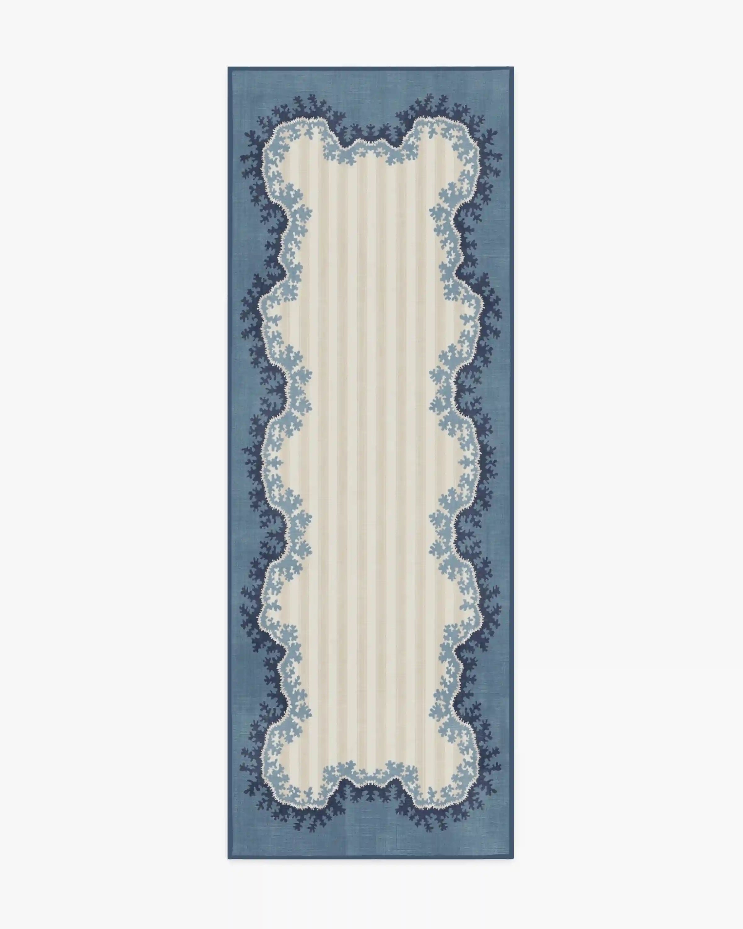 Oxbow Indigo Rug by Sanderson