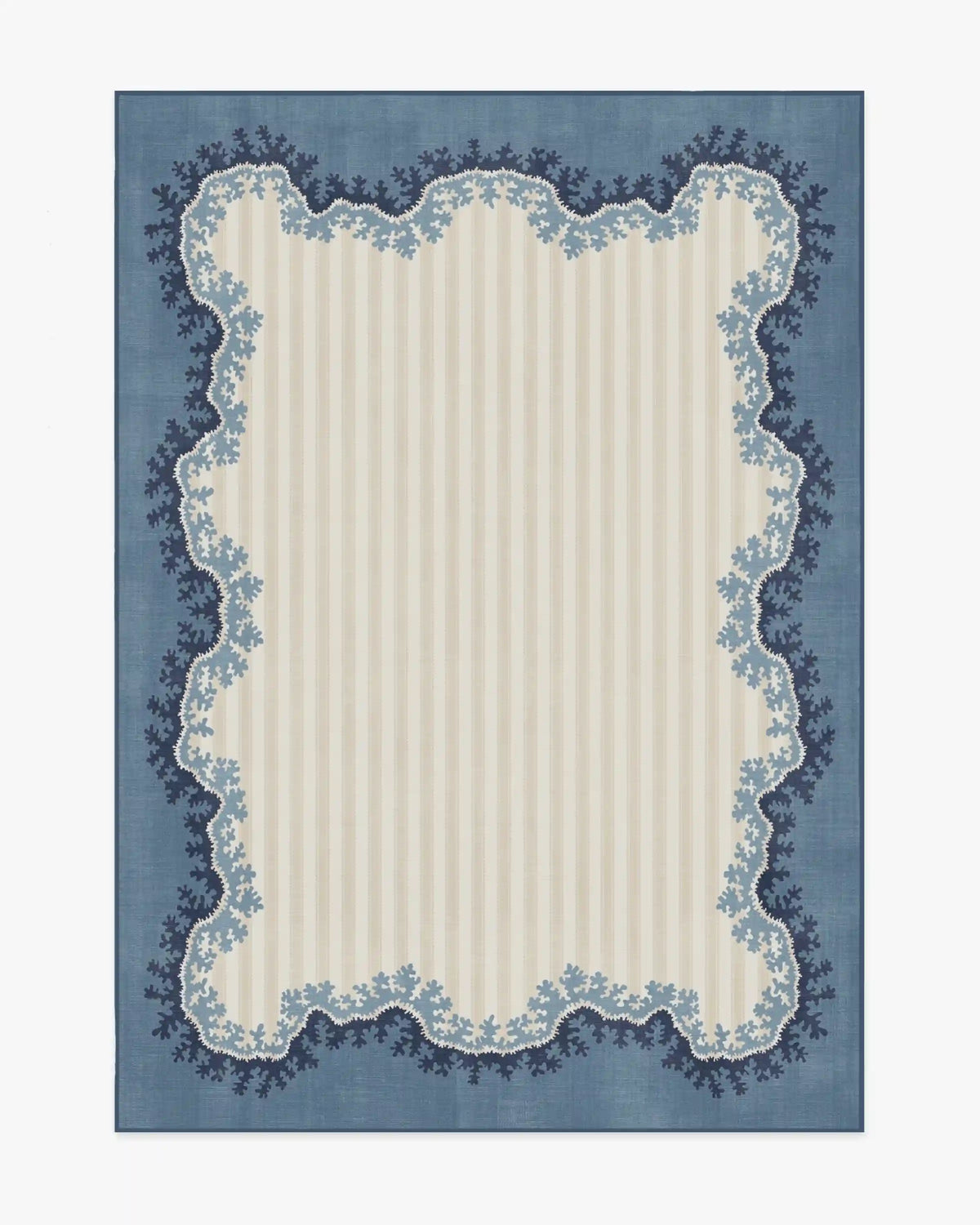 Oxbow Indigo Rug by Sanderson