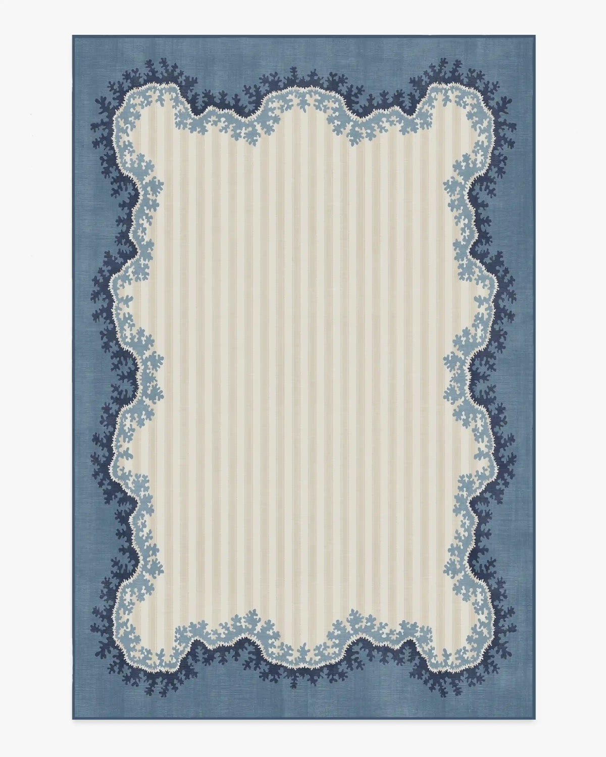 Oxbow Indigo Rug by Sanderson