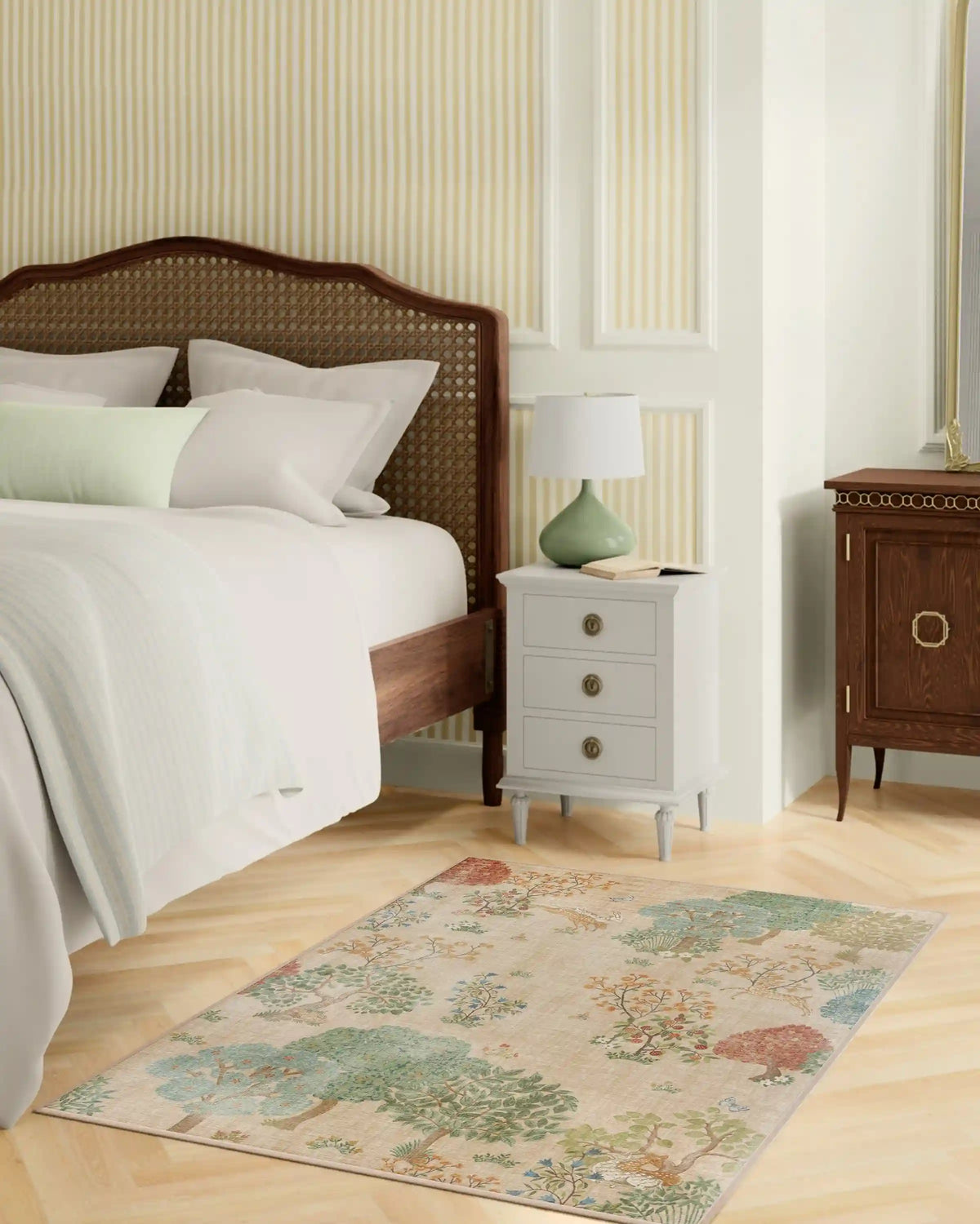 Pamir Garden Fern Rug by Sanderson