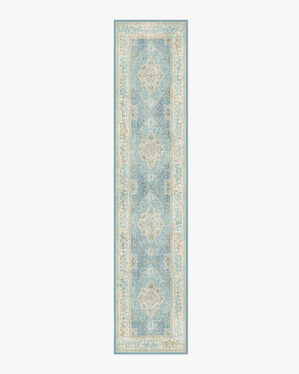 Santiago Blue & Cream Rug