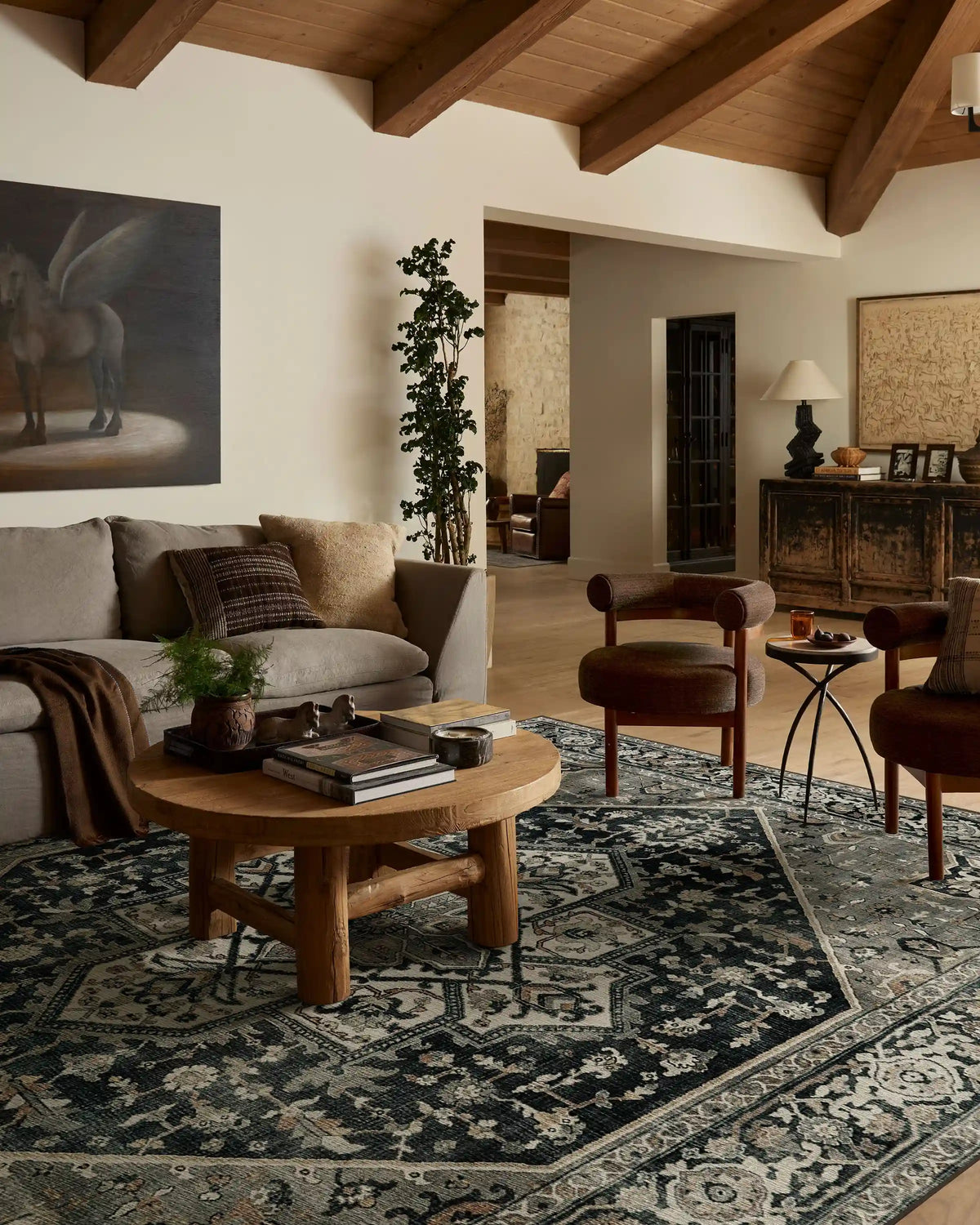 Santiago Soft Black Rug