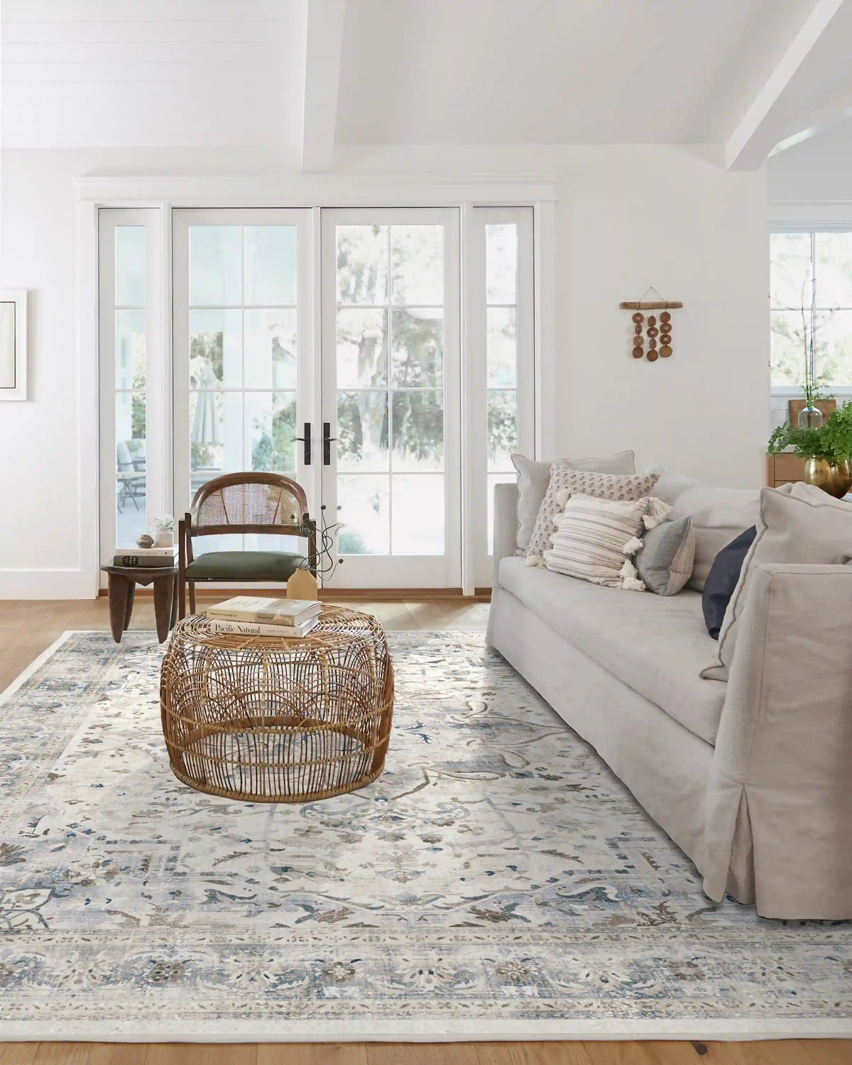 Sarrah Blue Quartz Rug