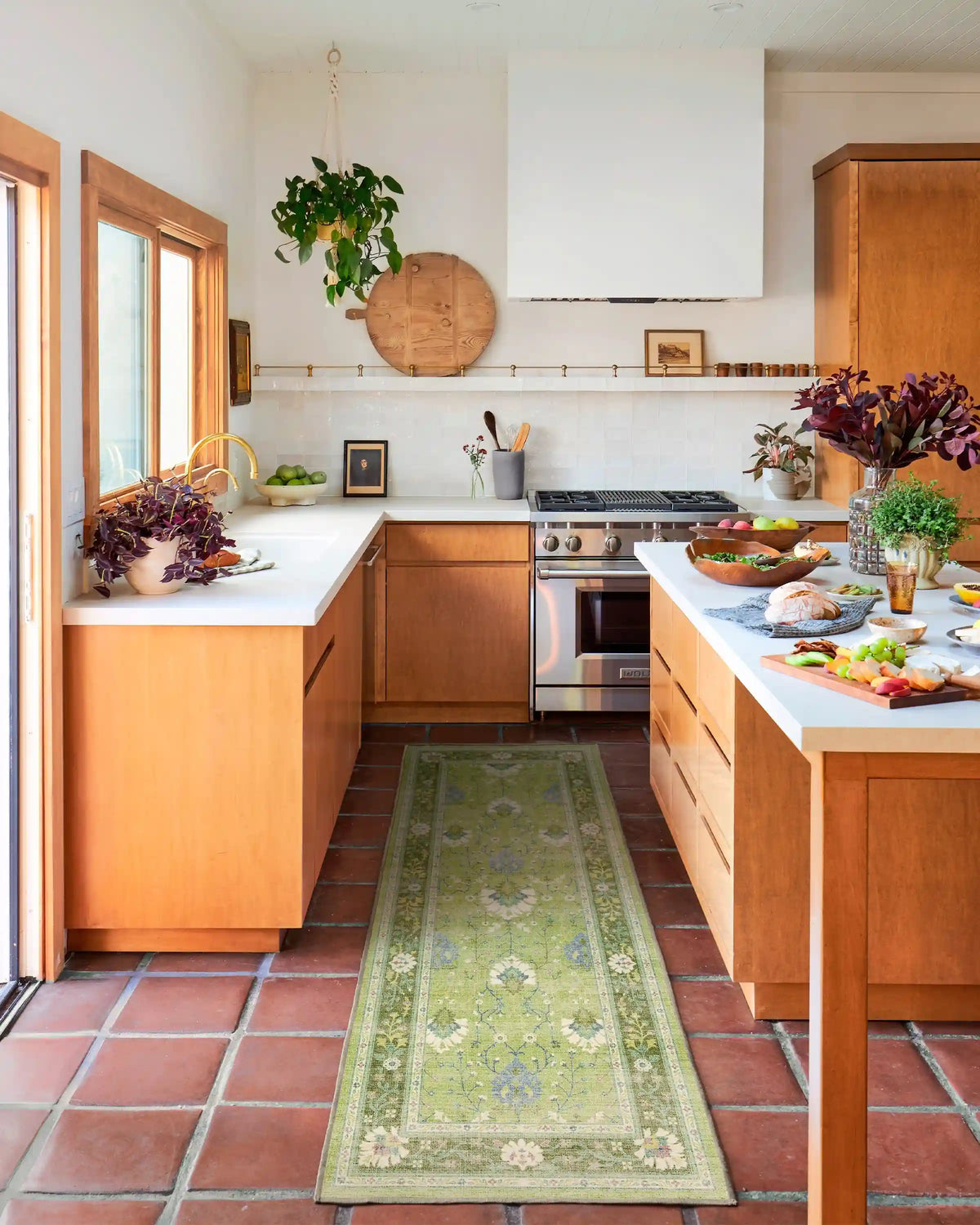 Serafina Green Rug