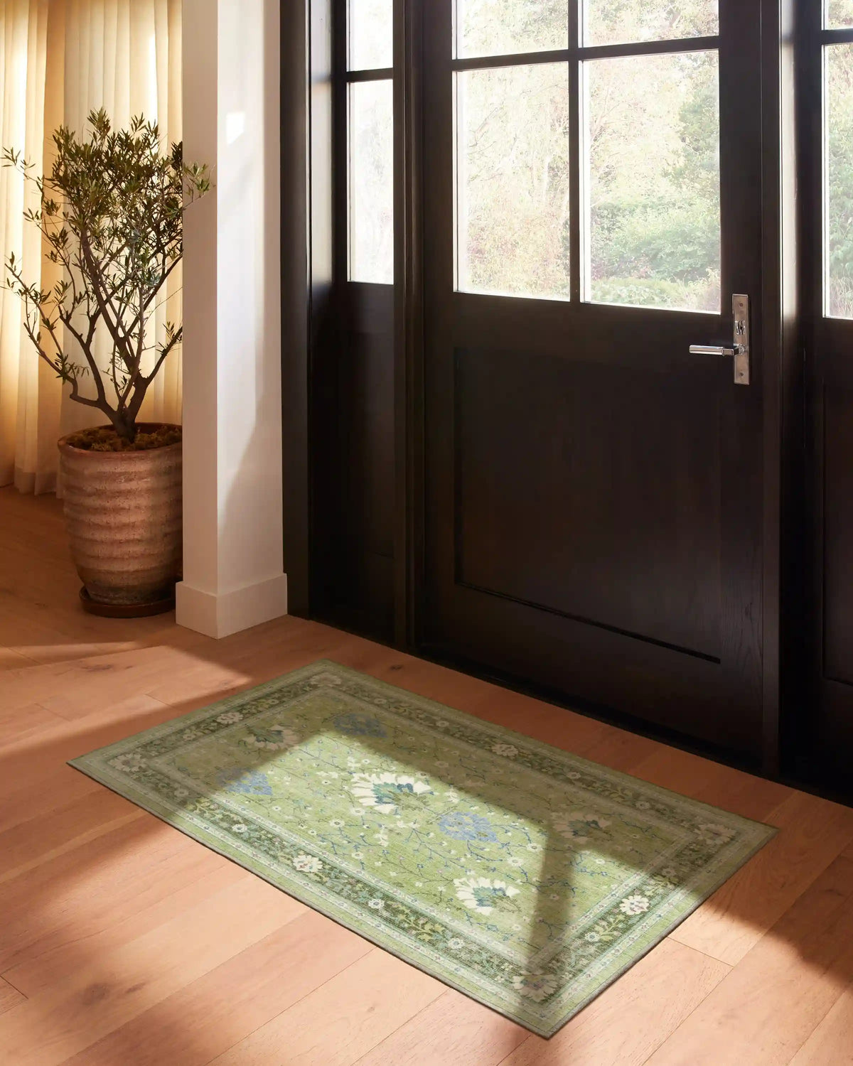 Serafina Green Rug