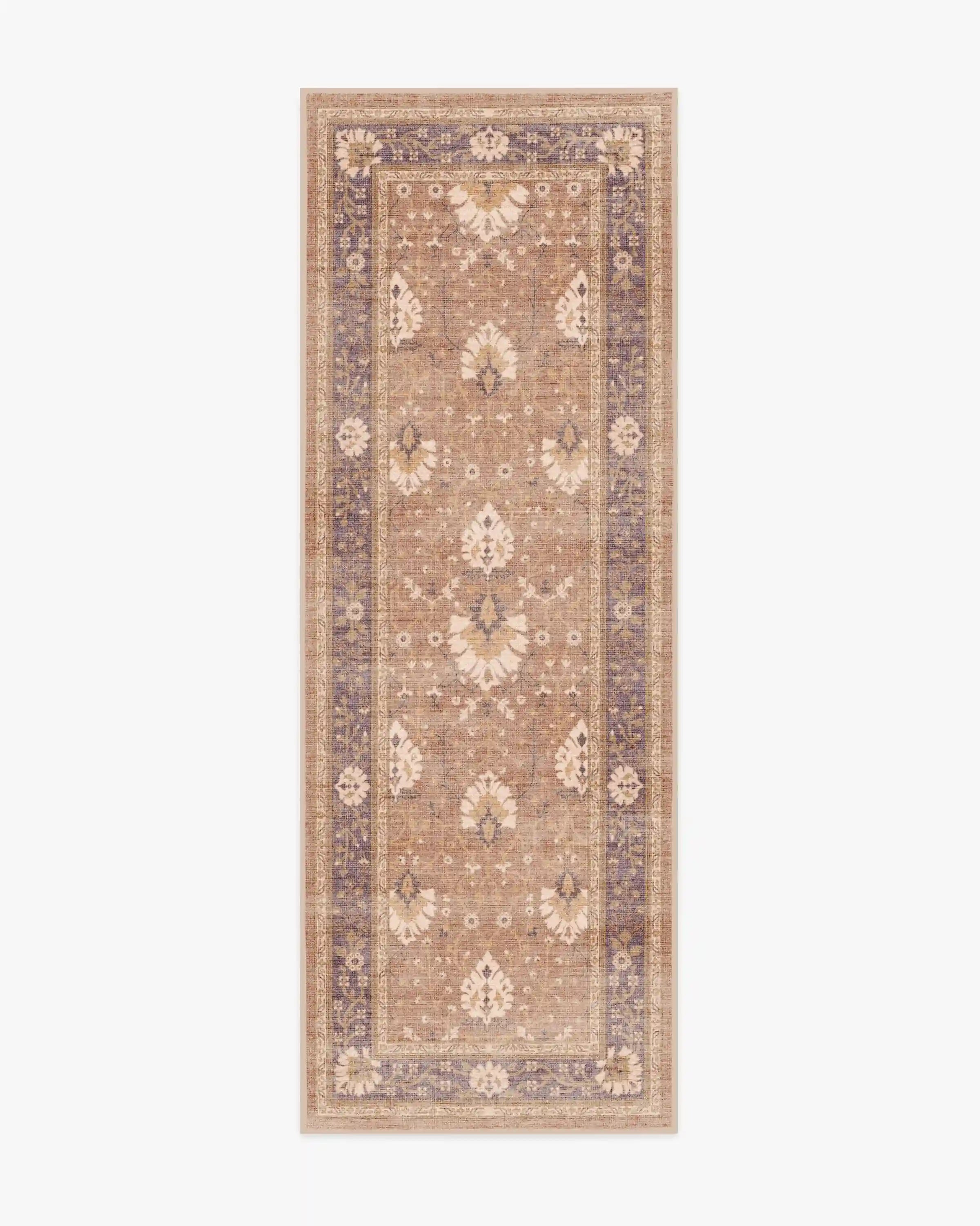 Serafina Taupe & Plum Rug