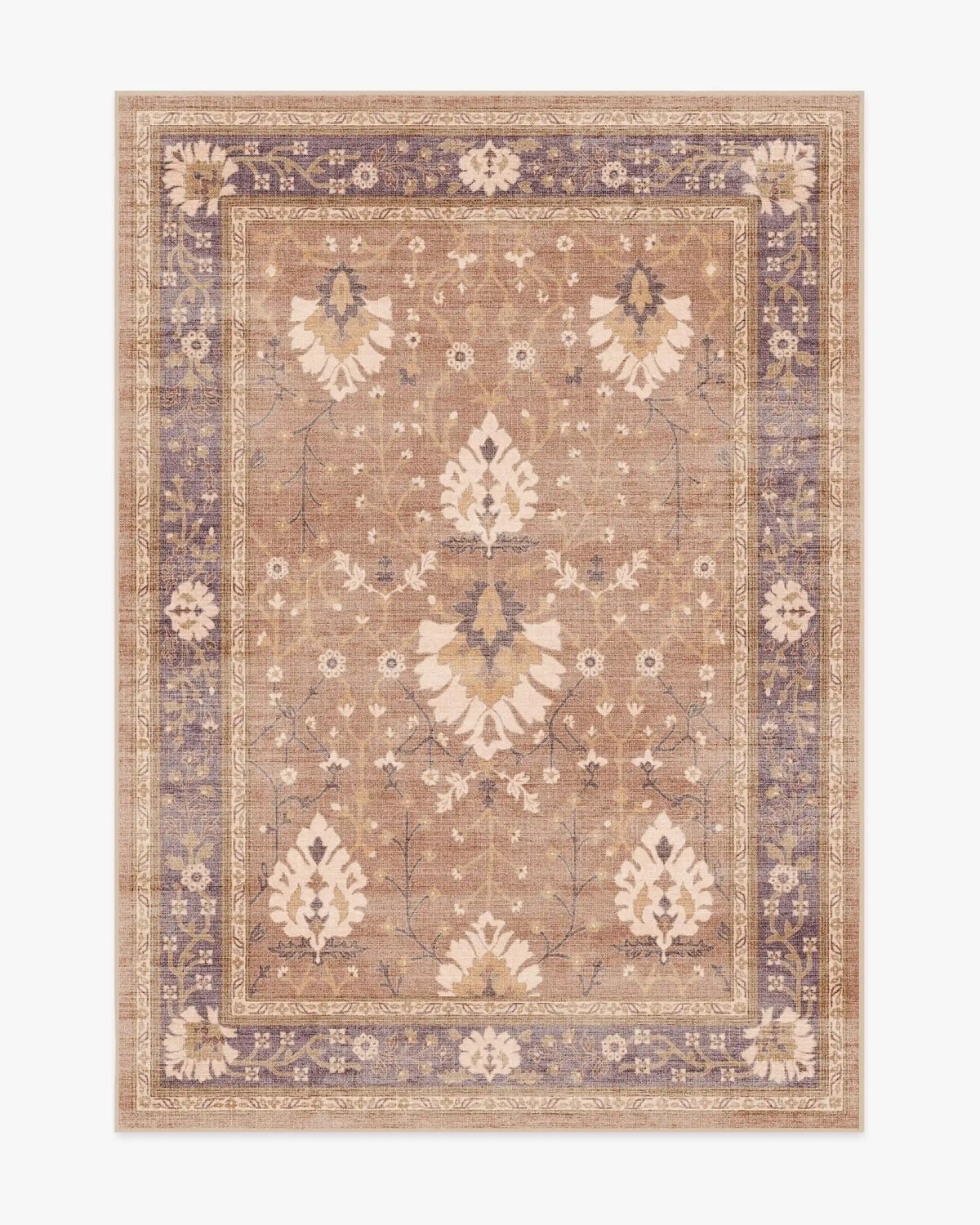 Serafina Taupe & Plum Rug
