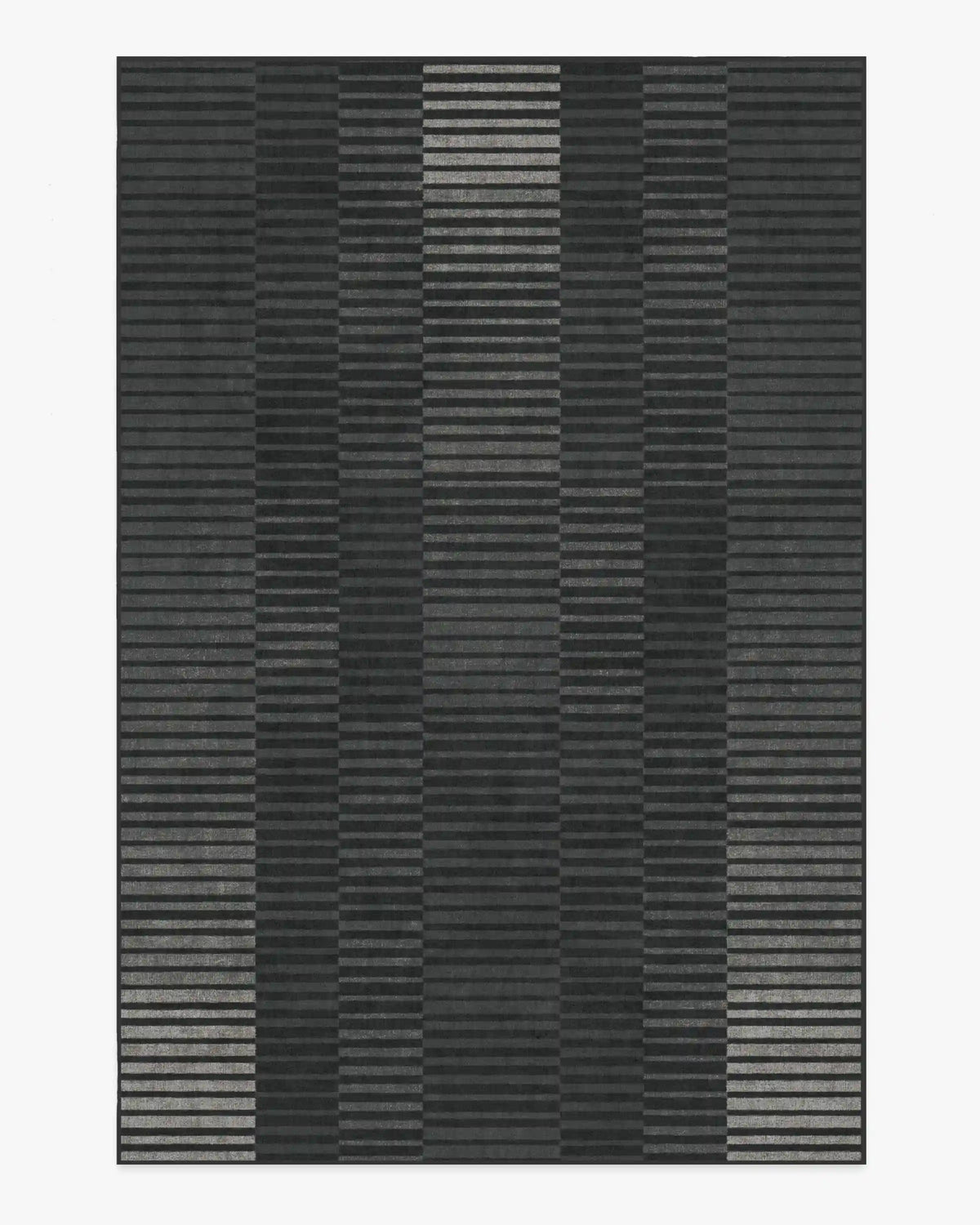 Shadow Stripe Charcoal Rug