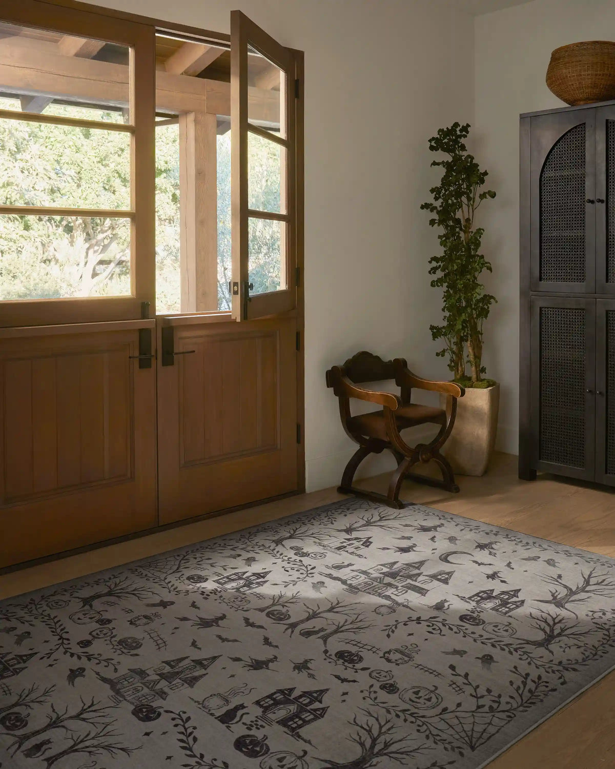 Shadow Town Grey Rug