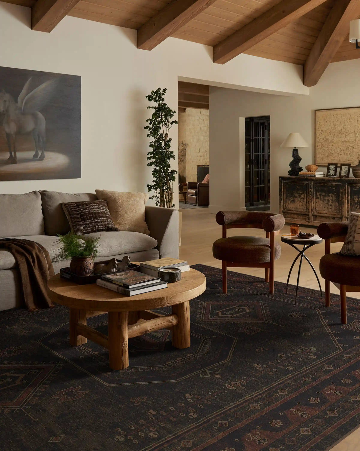 Shira Bordeaux Rug