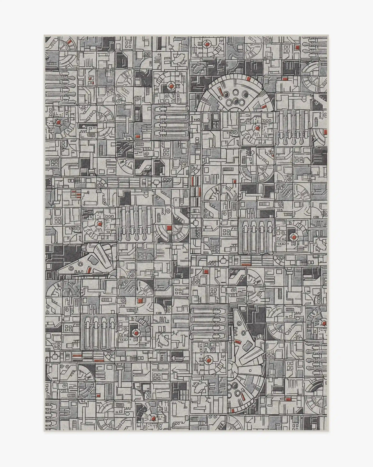 Smugglers Geo Grey Rug