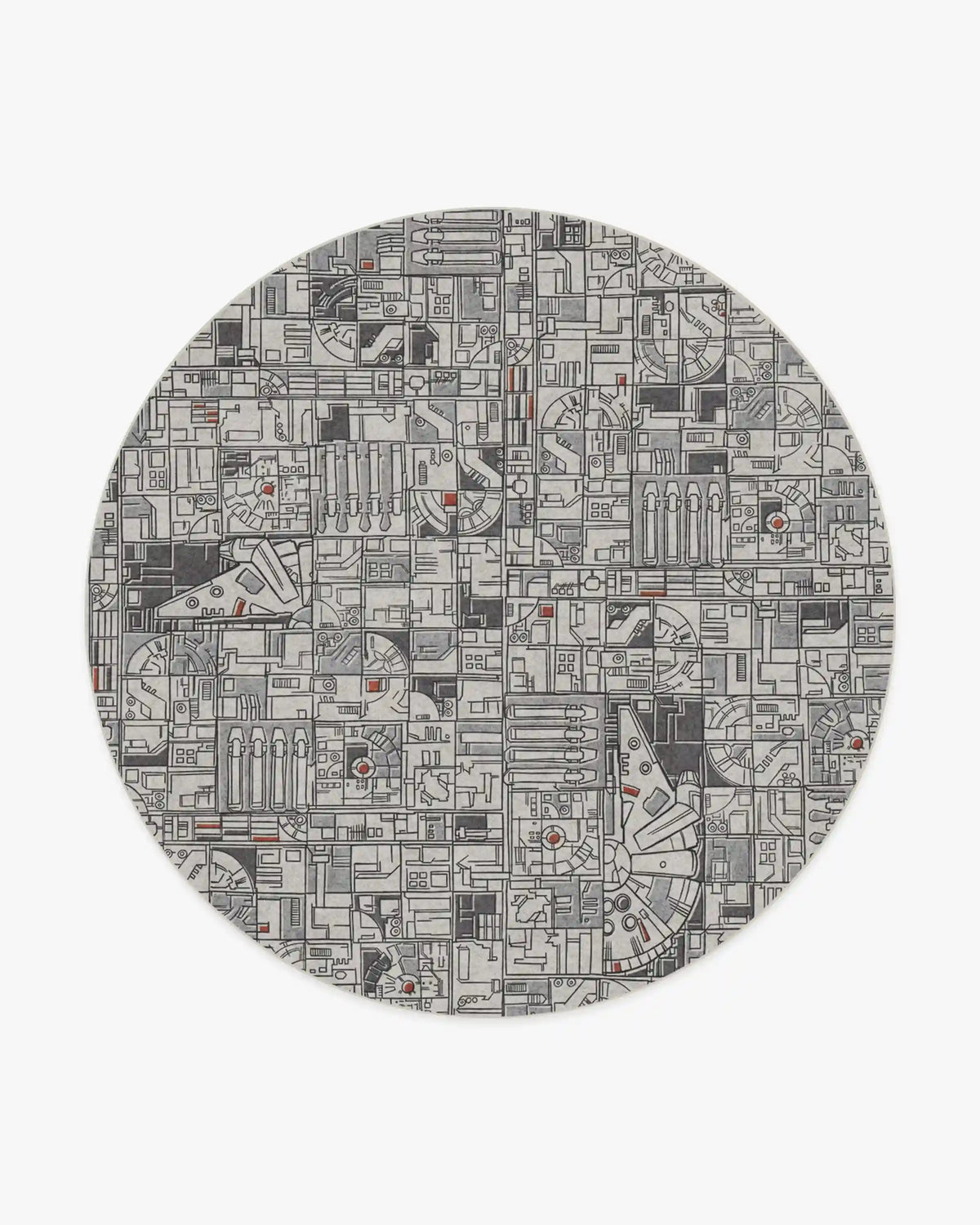 Smugglers Geo Grey Rug