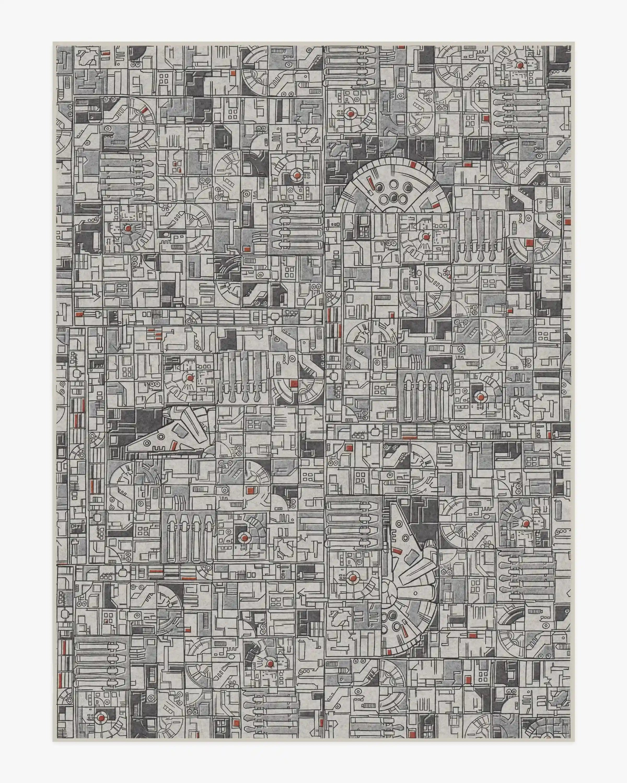 Smugglers Geo Grey Rug