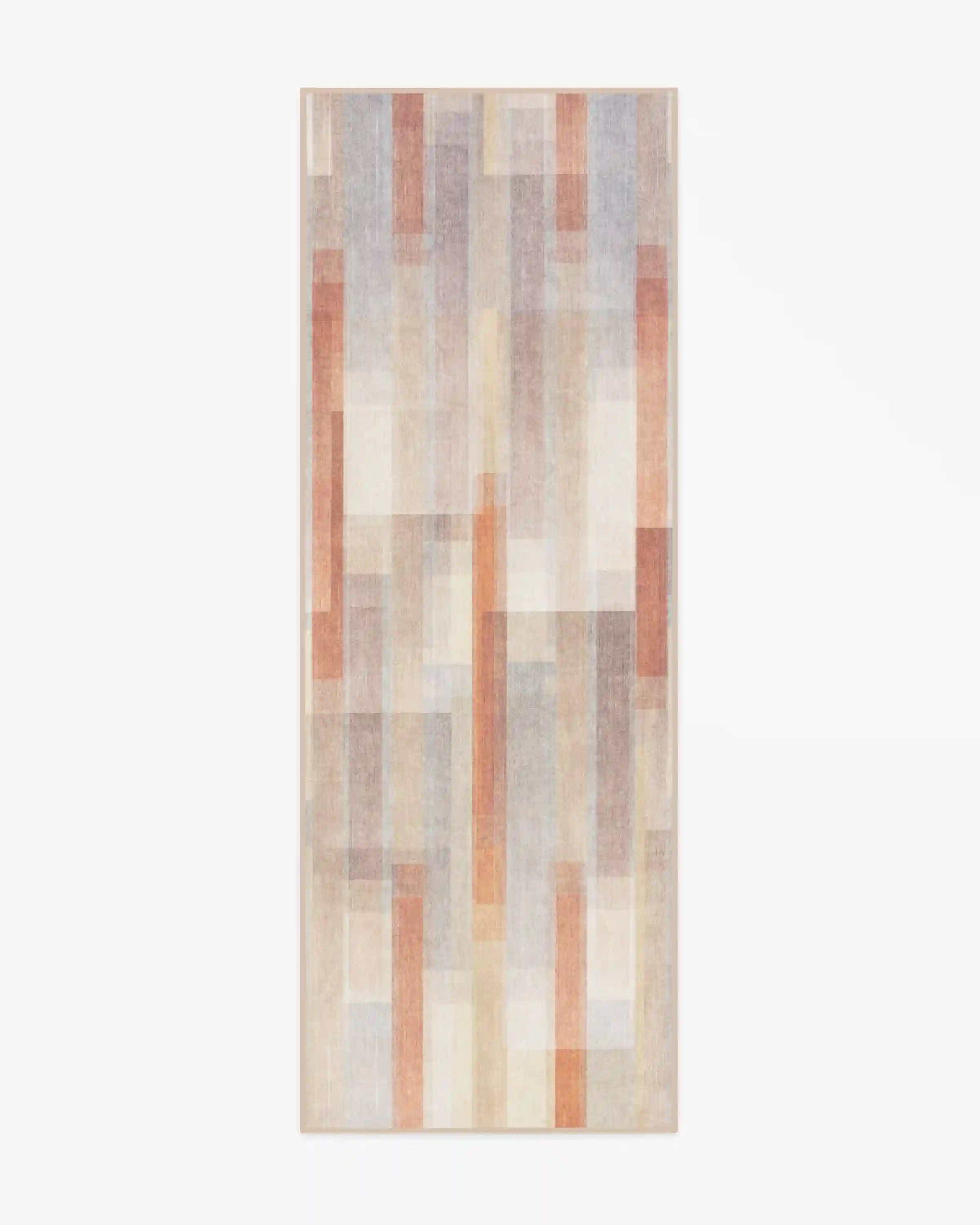 Solar Drift Rust & Grey Rug