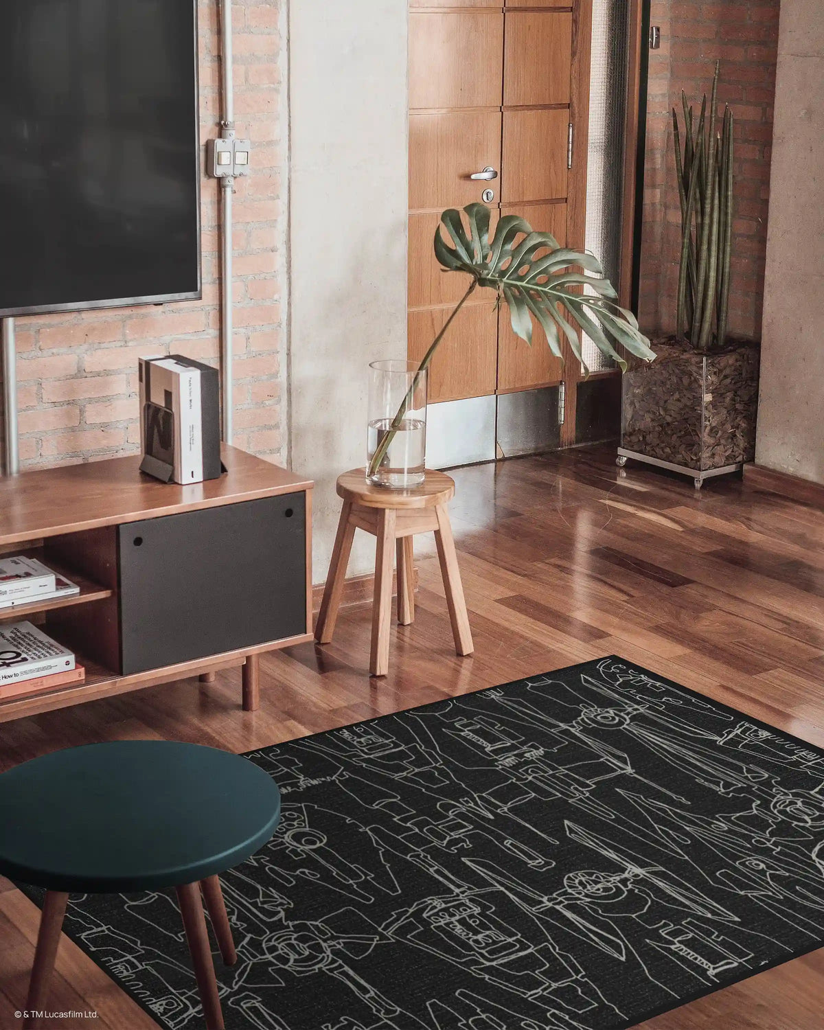 Star Wars Armada Black Rug