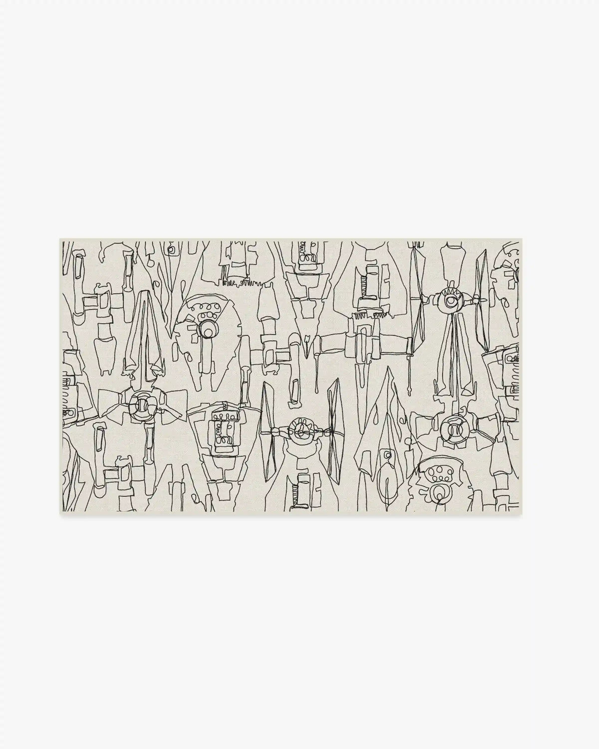 Star Wars Armada Creme Rug