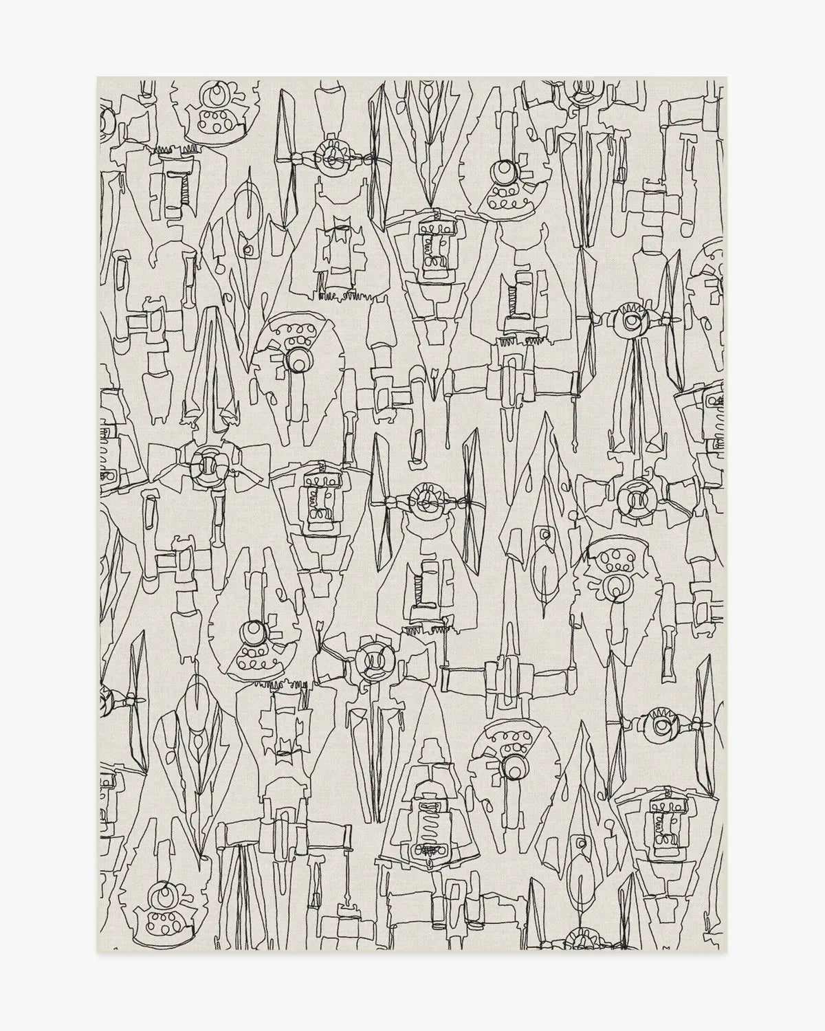 Star Wars Armada Creme Rug