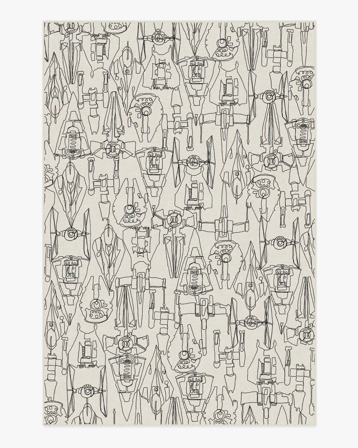 Star Wars Armada Creme Rug