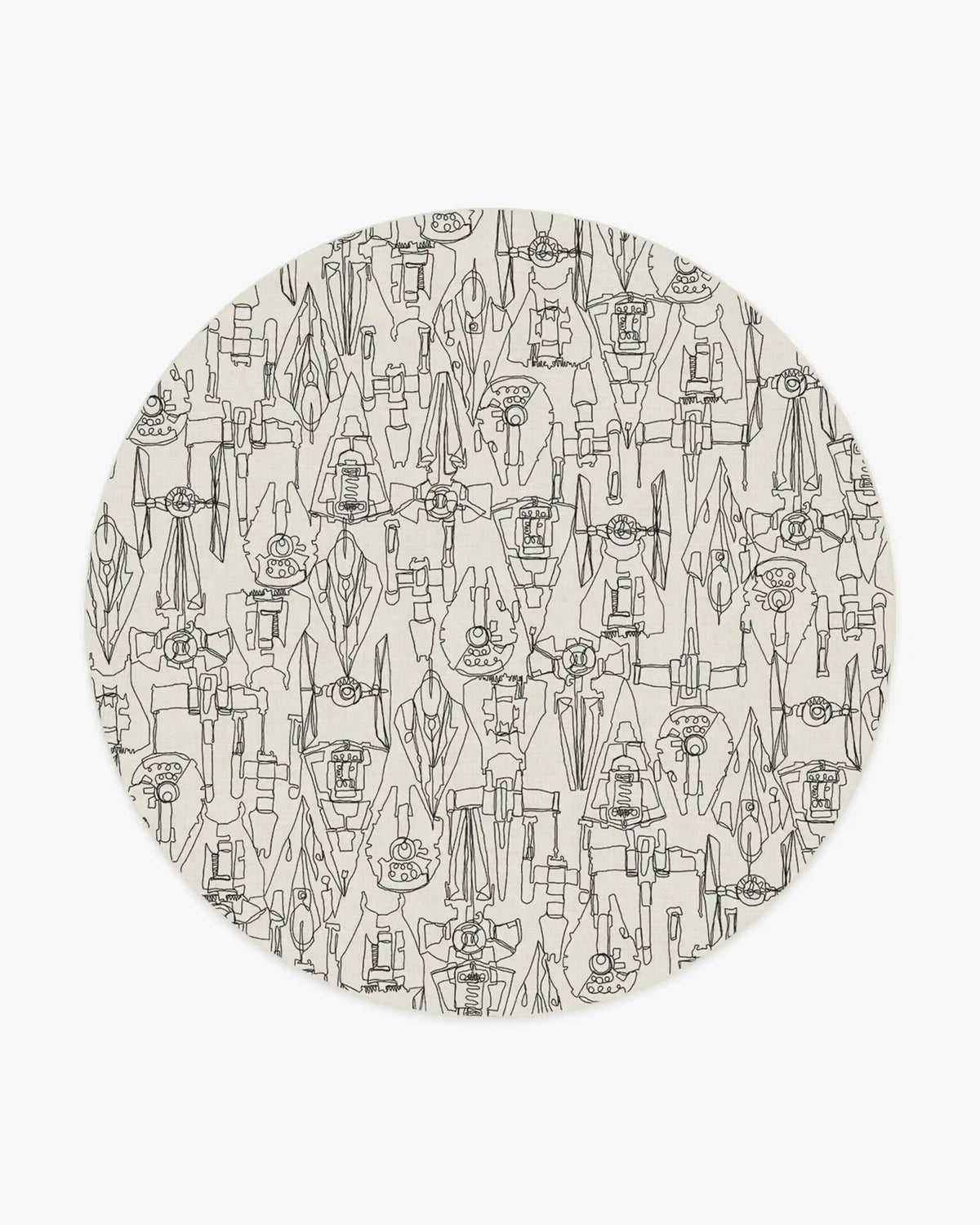 Star Wars Armada Creme Rug