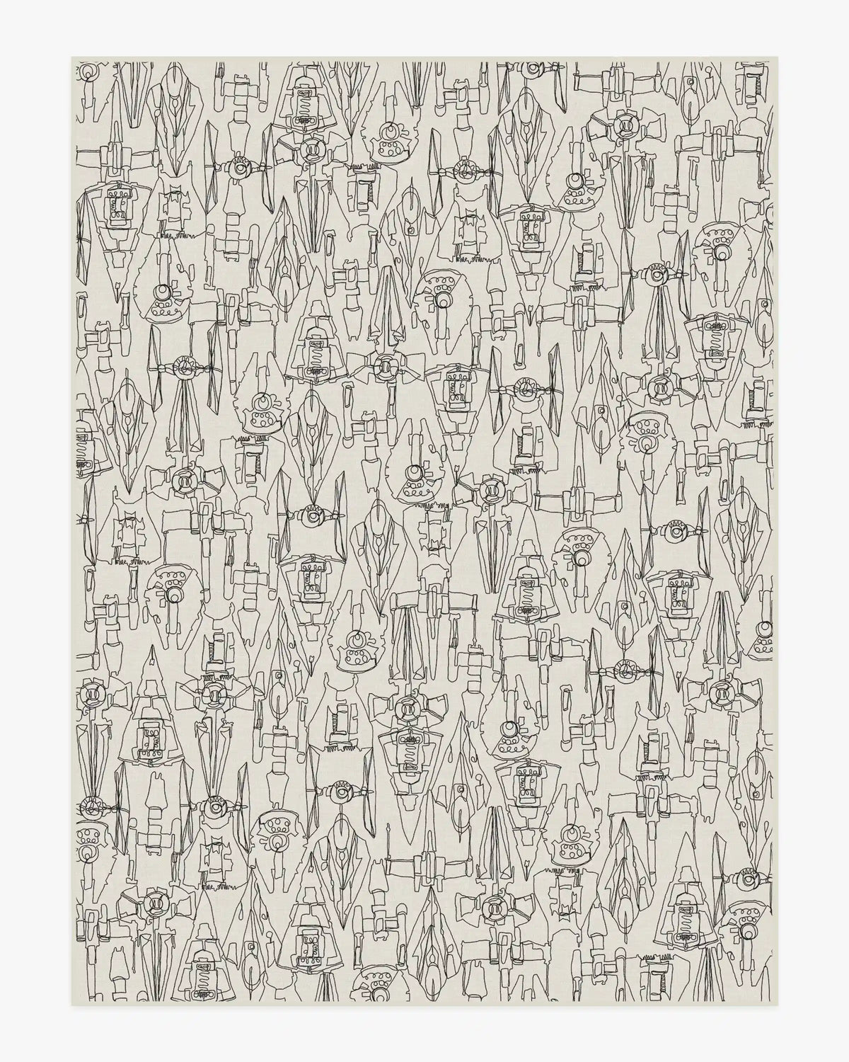 Star Wars Armada Creme Rug