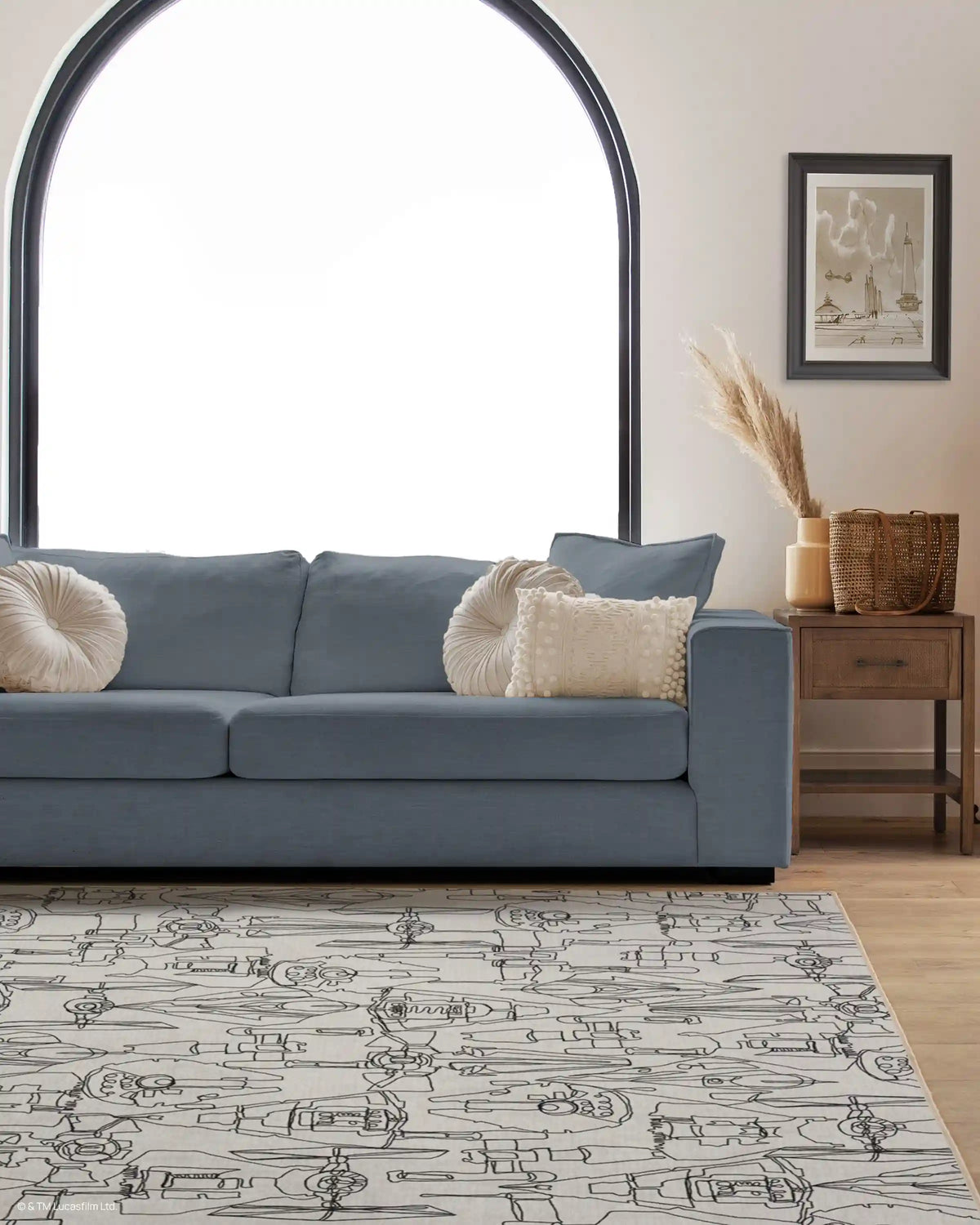 Star Wars Armada Creme Rug