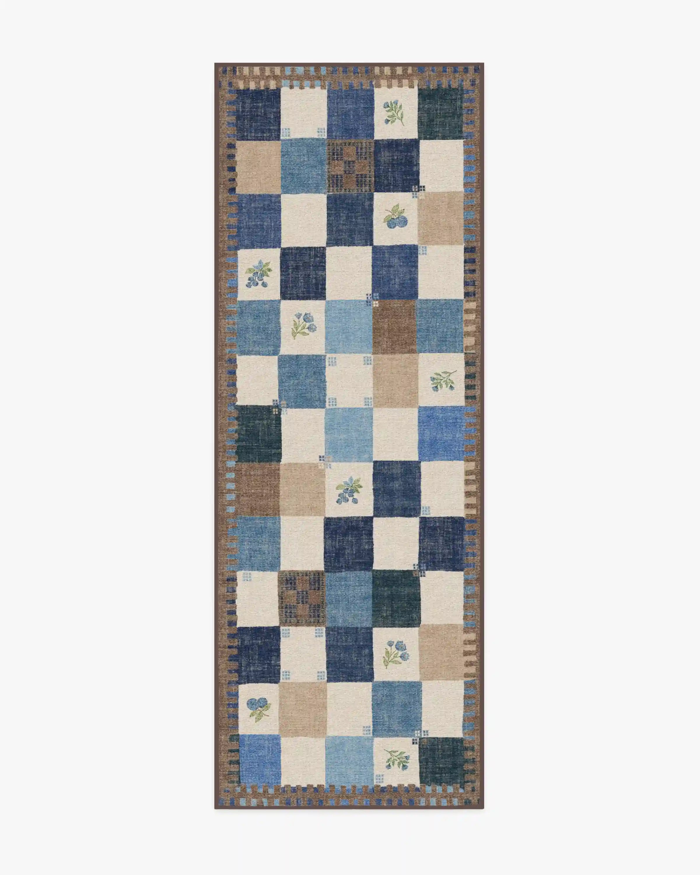 Stonefruit Blue Rug