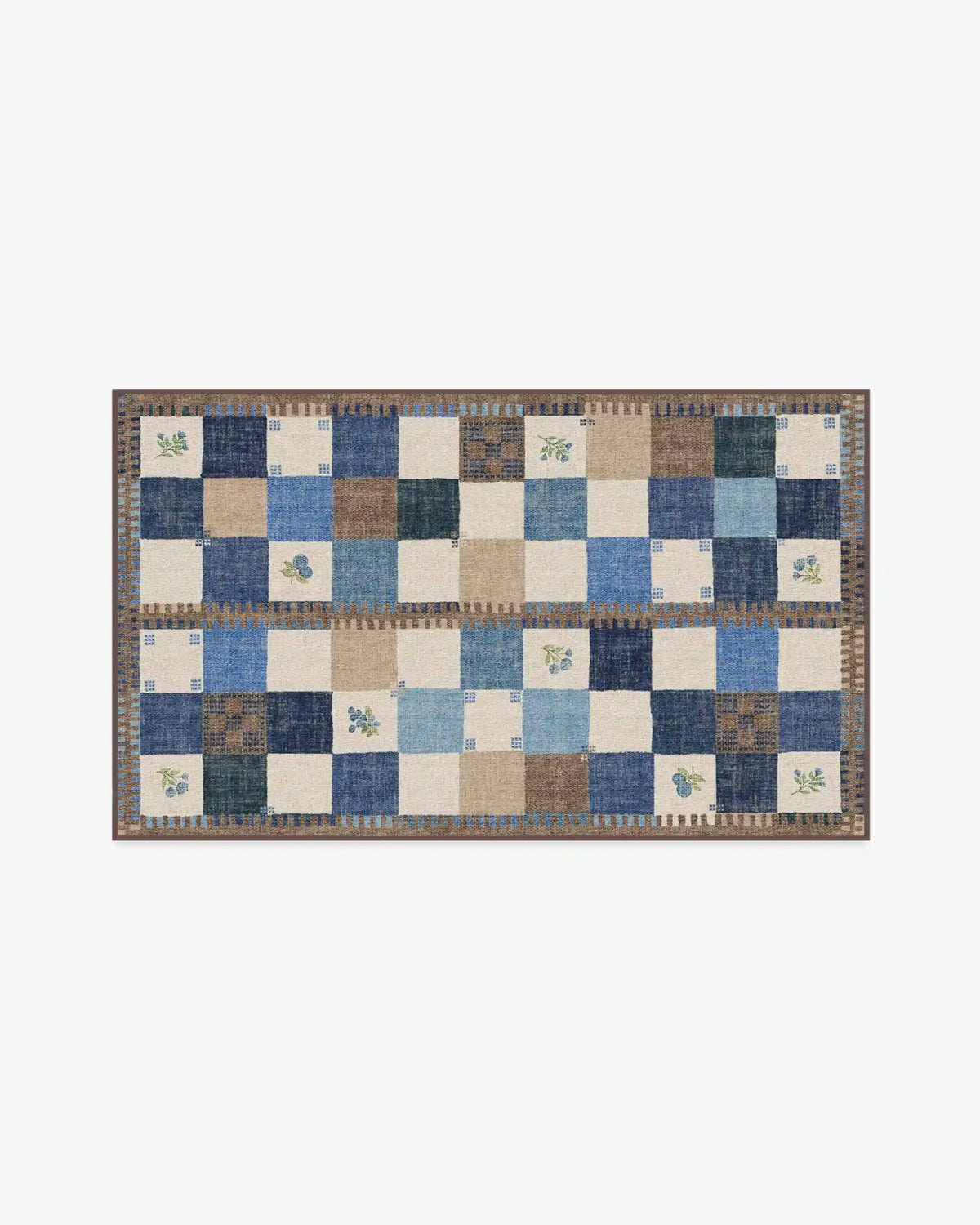 Stonefruit Blue Rug