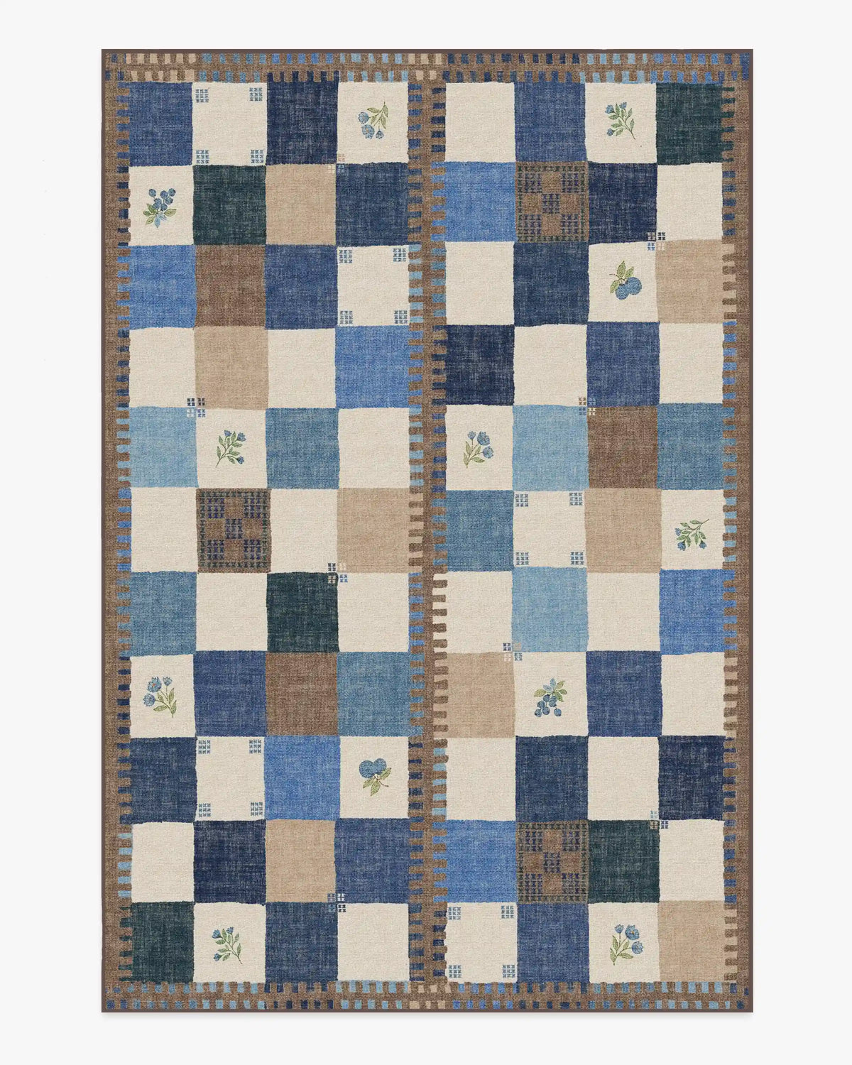 Stonefruit Blue Rug