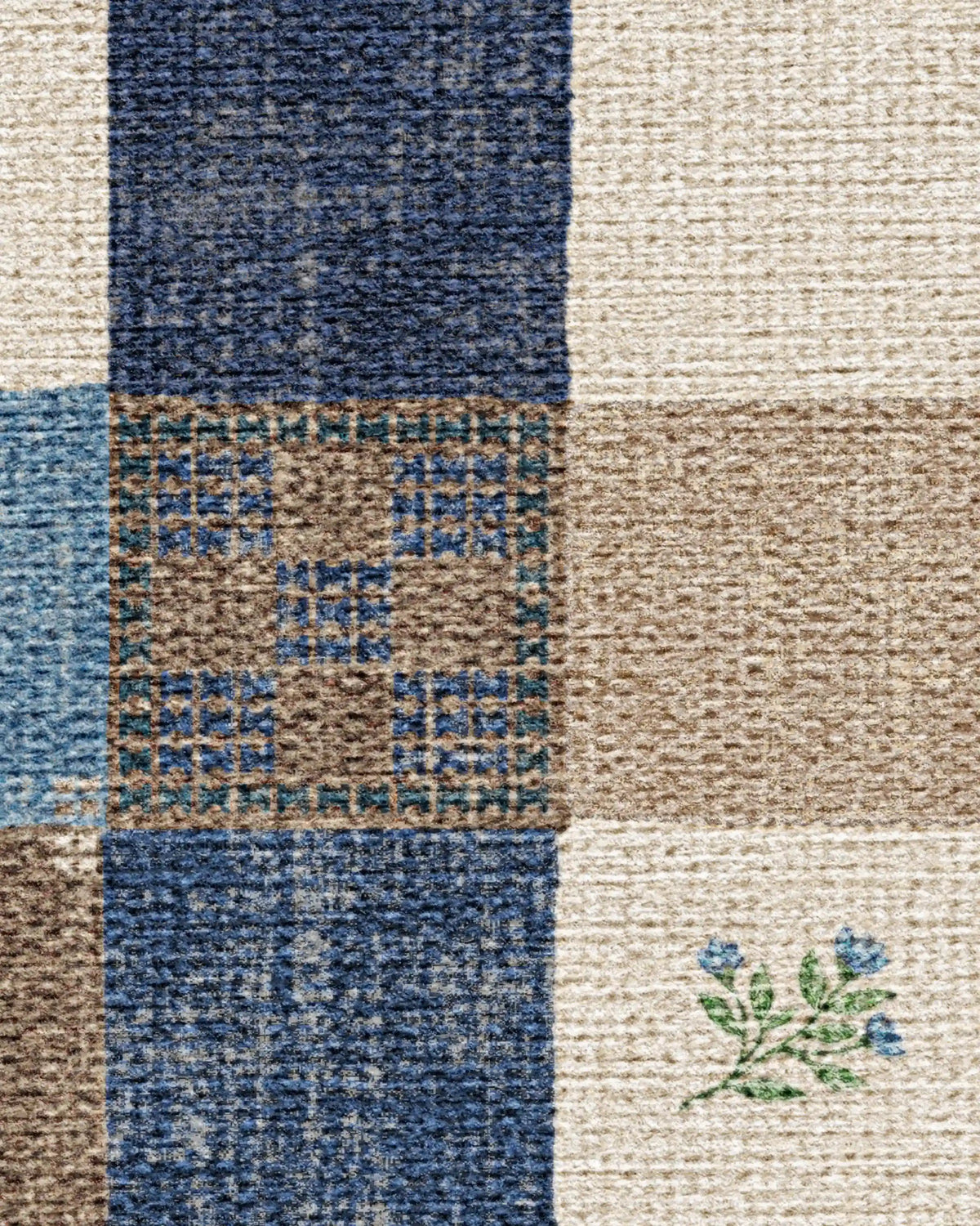 Stonefruit Blue Rug