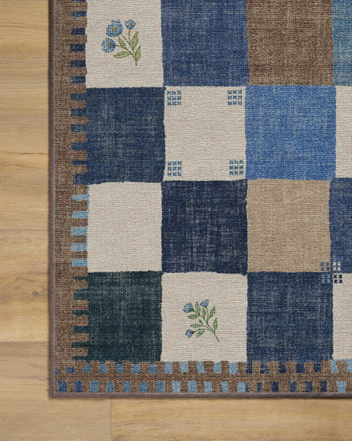 Stonefruit Blue Rug