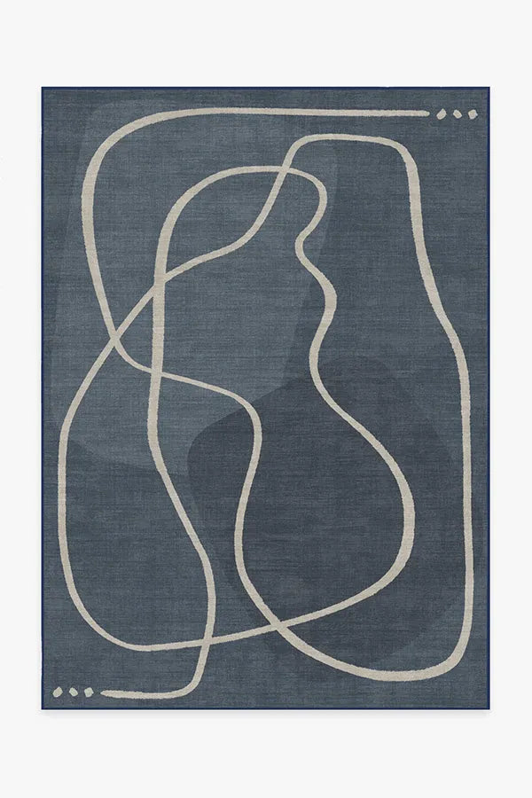 Strova Dusk Blue Rug
