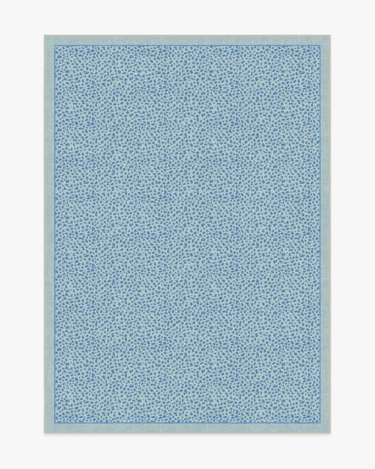 Teeny Terrazzo Blue Rug