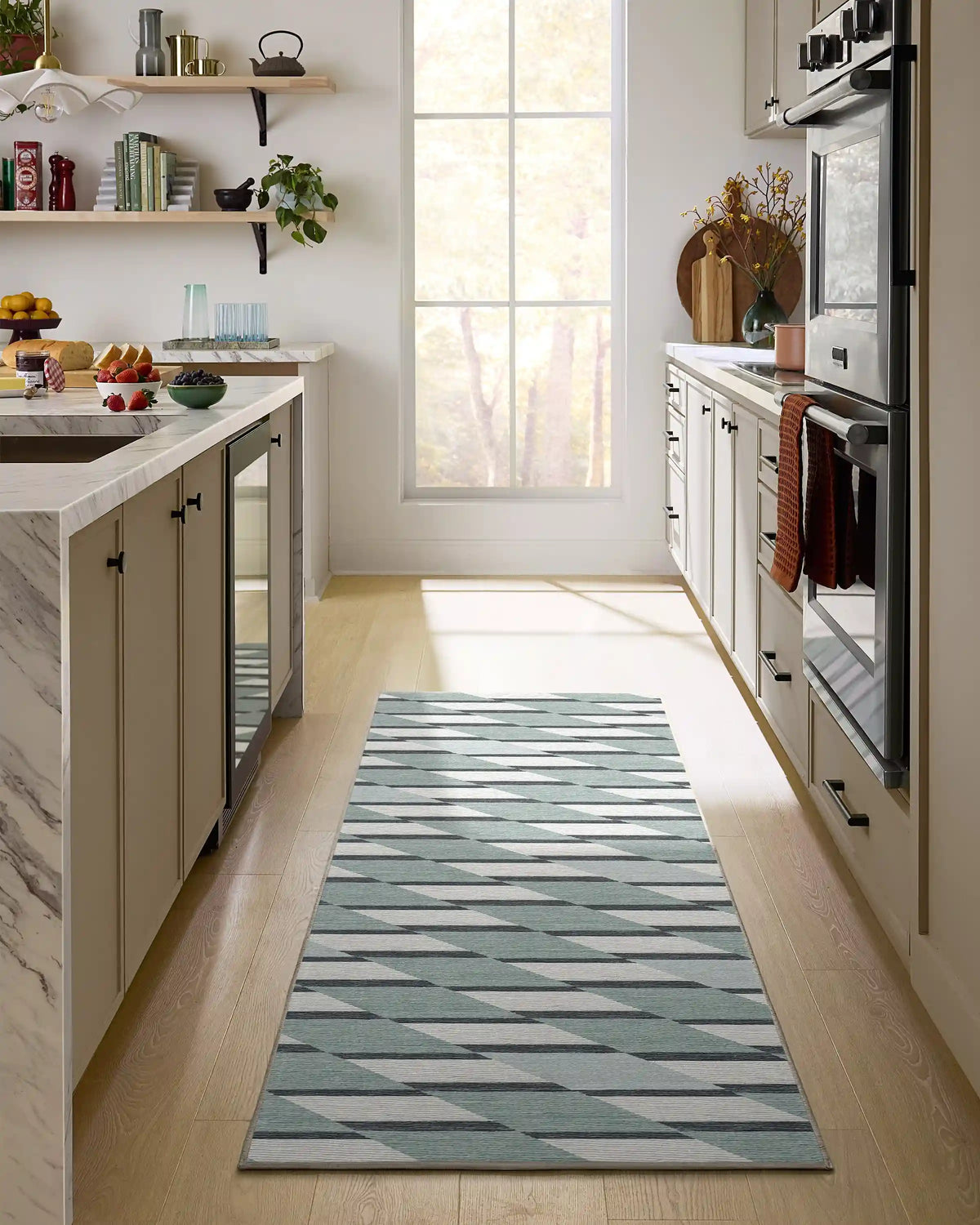 Tess Soft Teal Rug