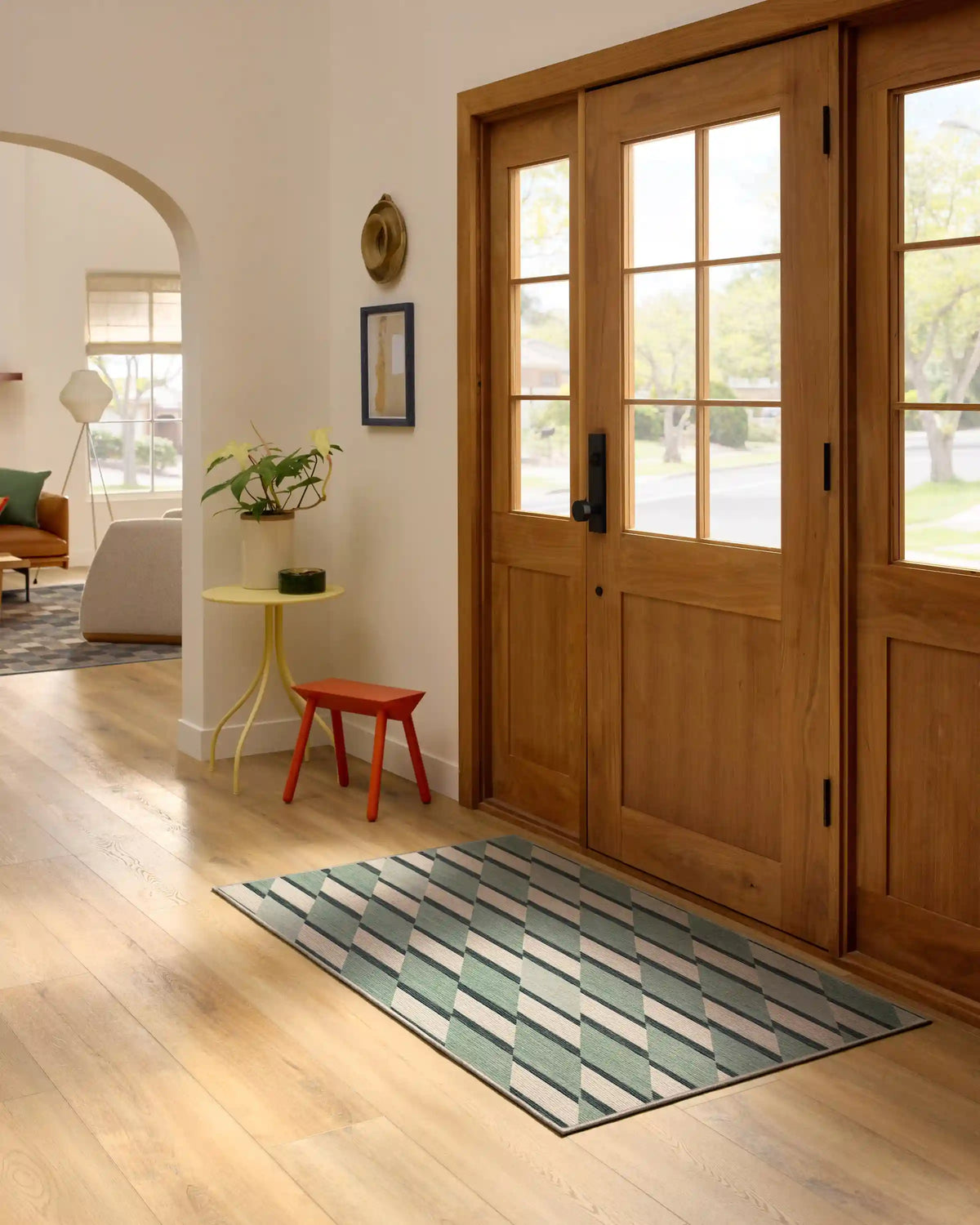 Tess Soft Teal Rug