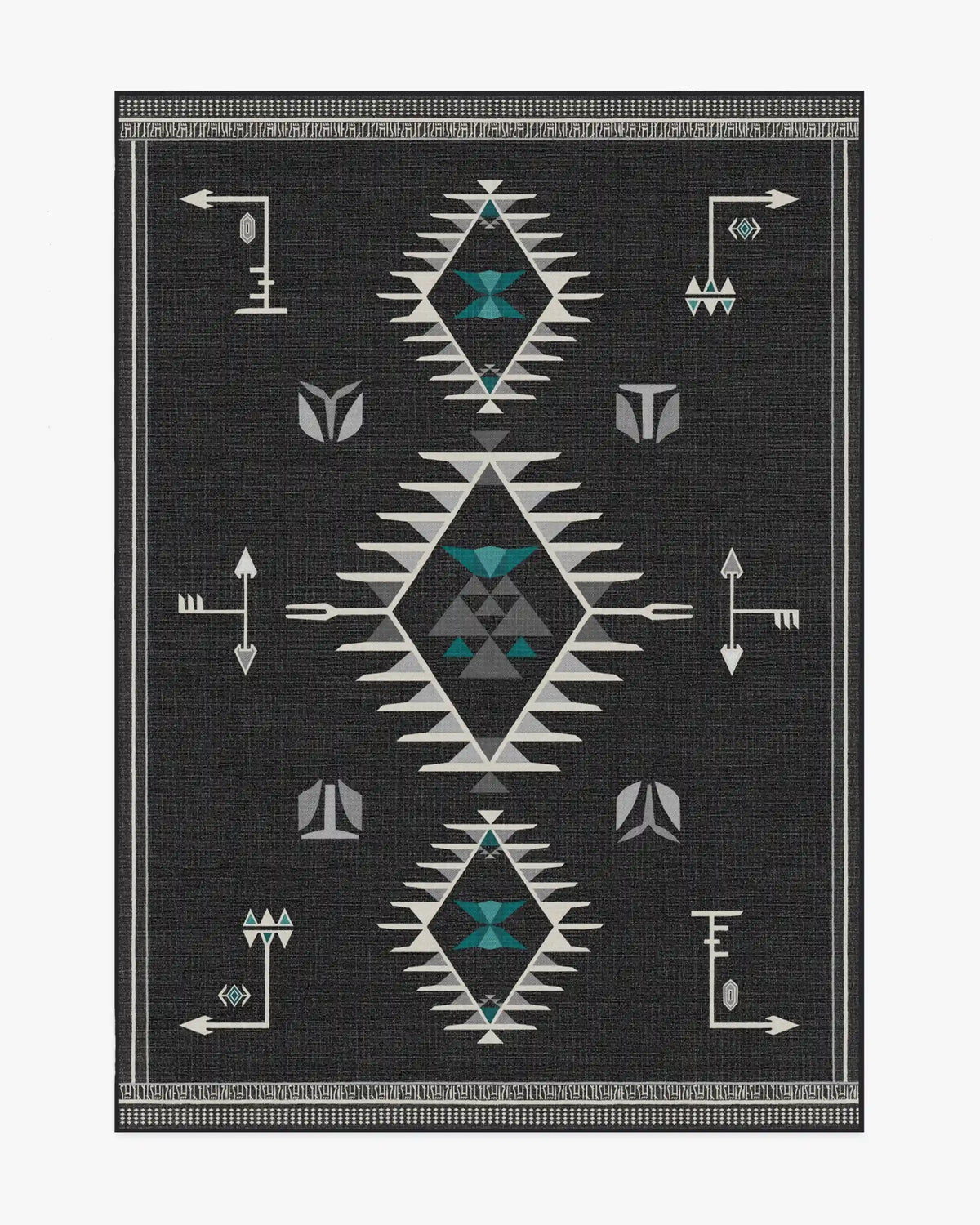 The Child Charcoal Rug