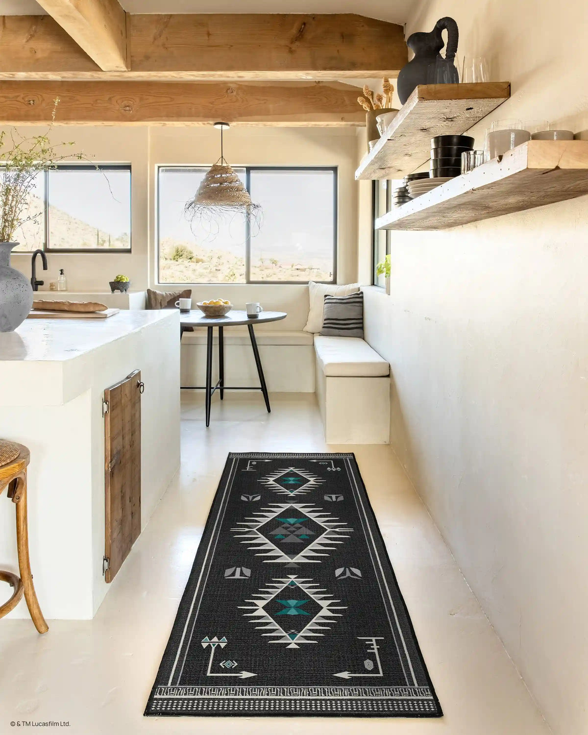 The Child Charcoal Rug