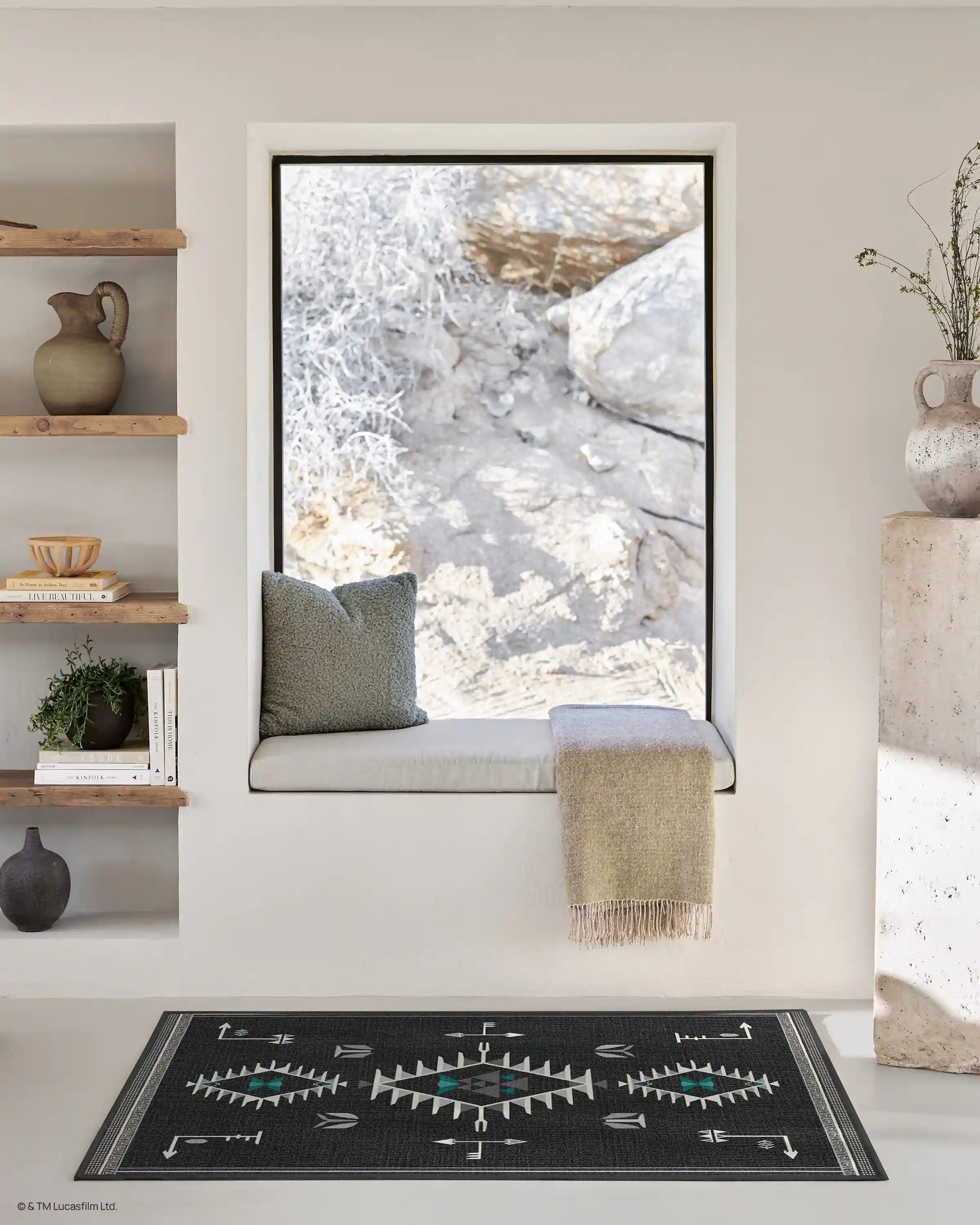 The Child Charcoal Rug