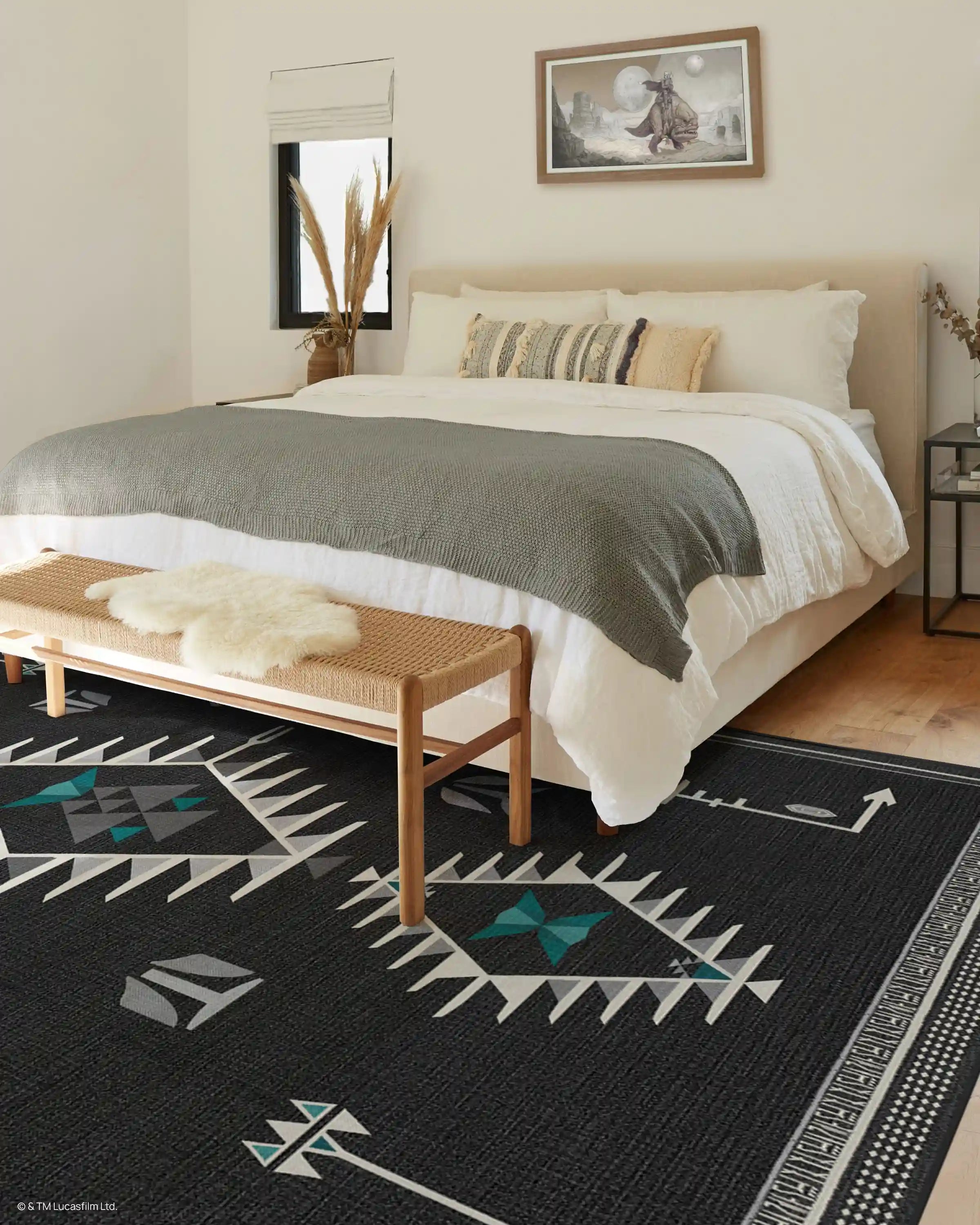 The Child Charcoal Rug