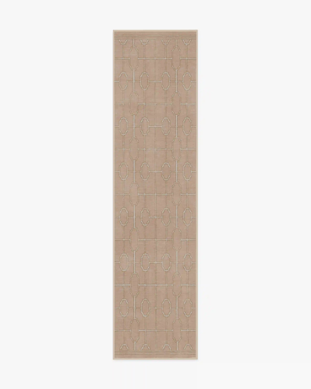 Diana Trellis Rose Gold Rug by The Hiltons