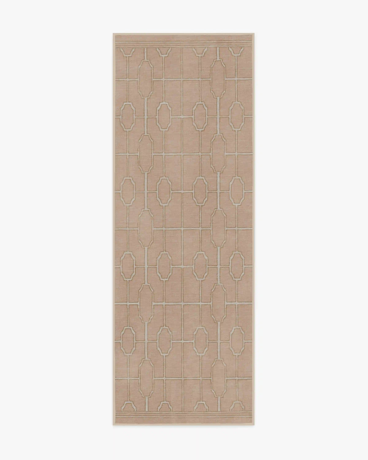 Diana Trellis Rose Gold Rug by The Hiltons