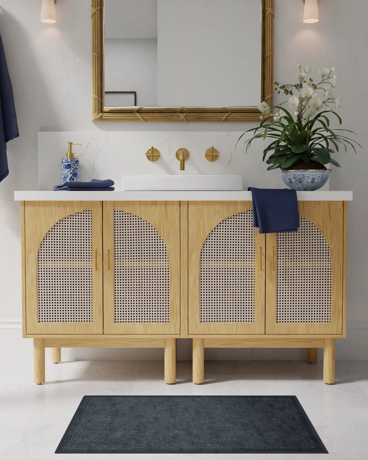 Montecito Indigo Rug by The Hiltons