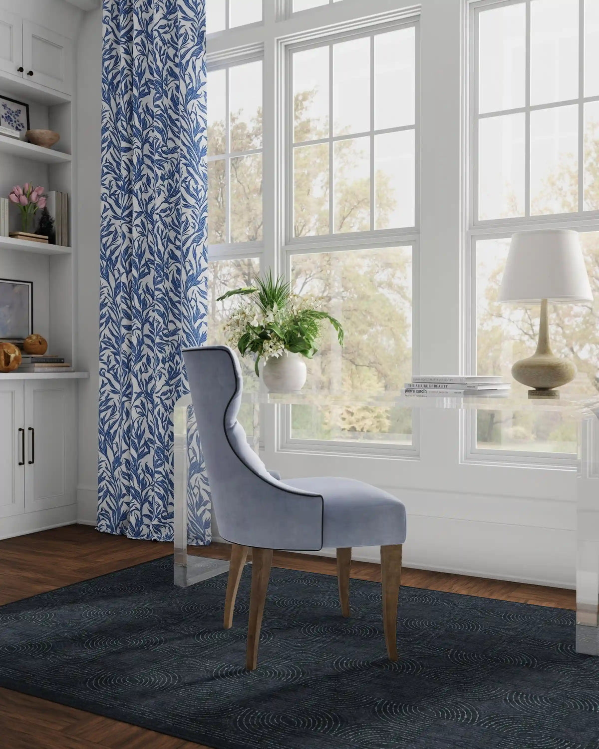 Montecito Indigo Rug by The Hiltons